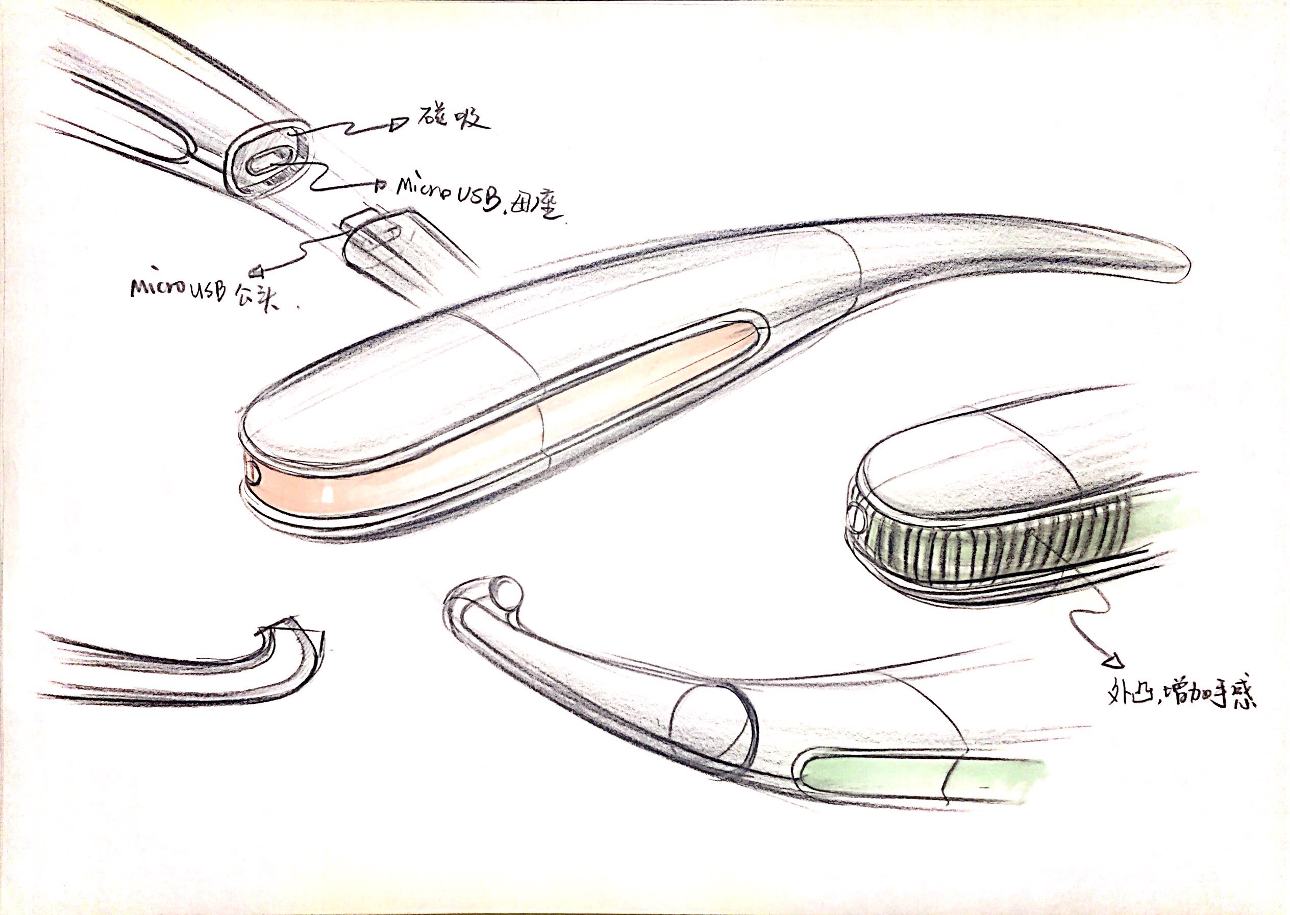 Hand drawn, sketch，