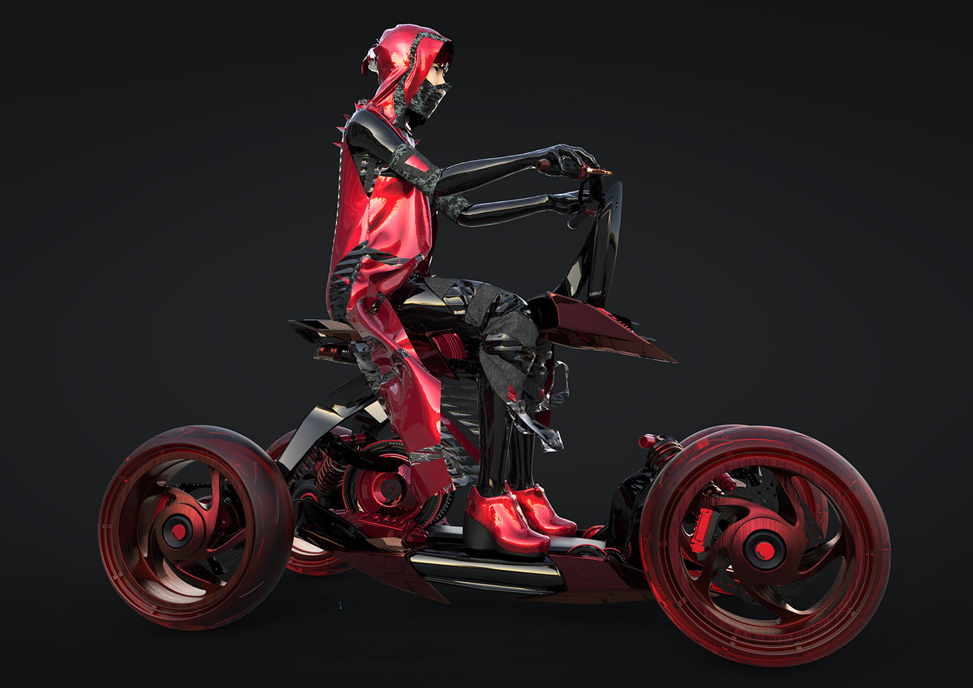 honda，Honda，city，Four wheeled vehicle，Render，Fashion Styling，