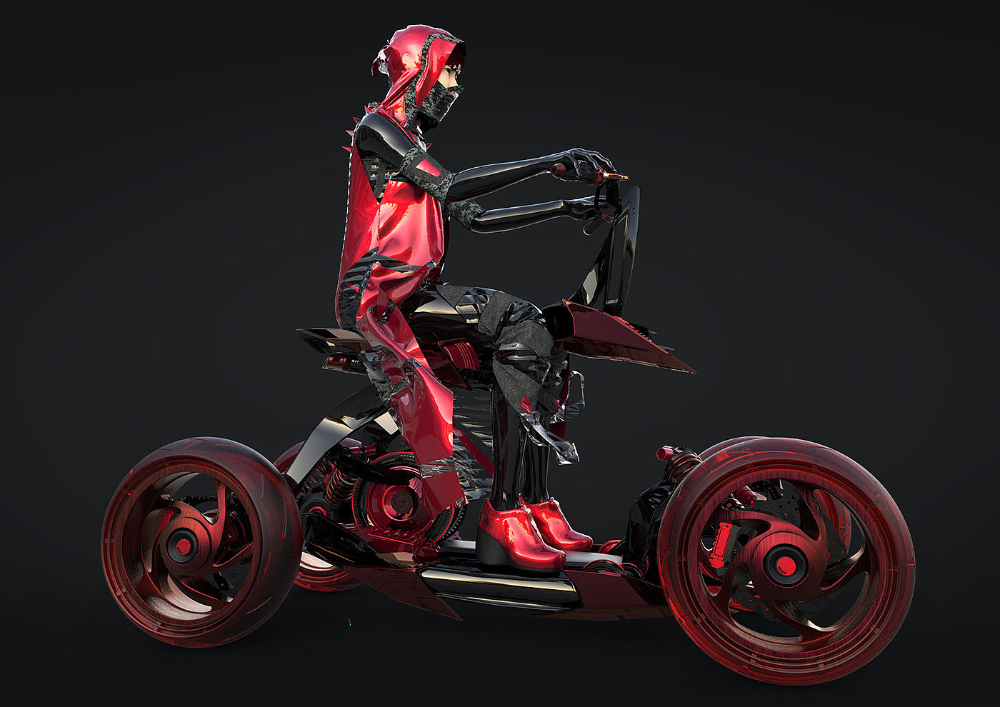 honda，Honda，city，Four wheeled vehicle，Render，Fashion Styling，