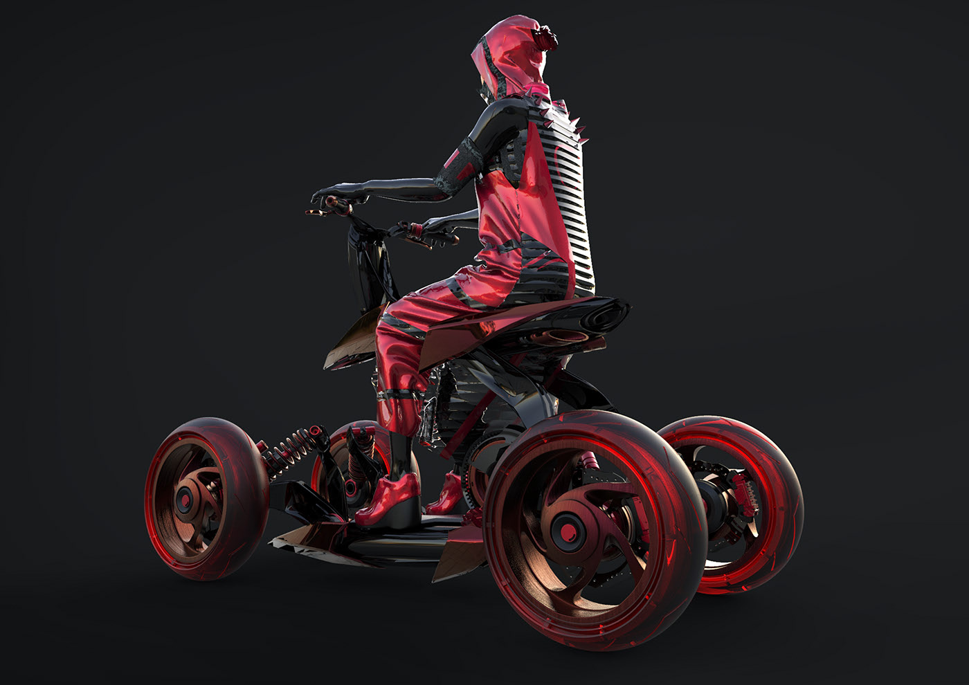 honda，Honda，city，Four wheeled vehicle，Render，Fashion Styling，