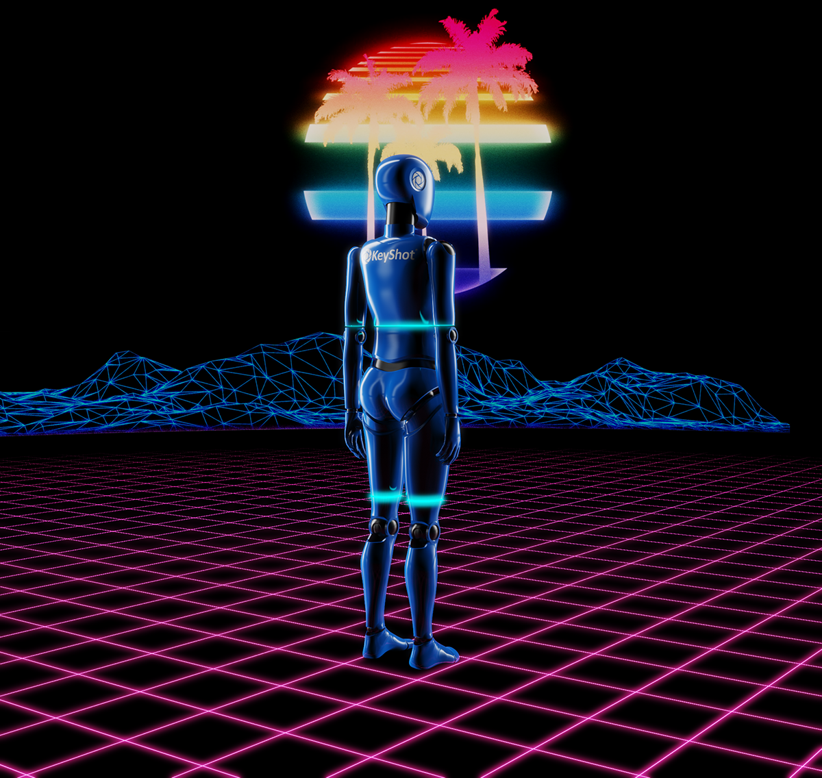 keyshot，Render，practice，