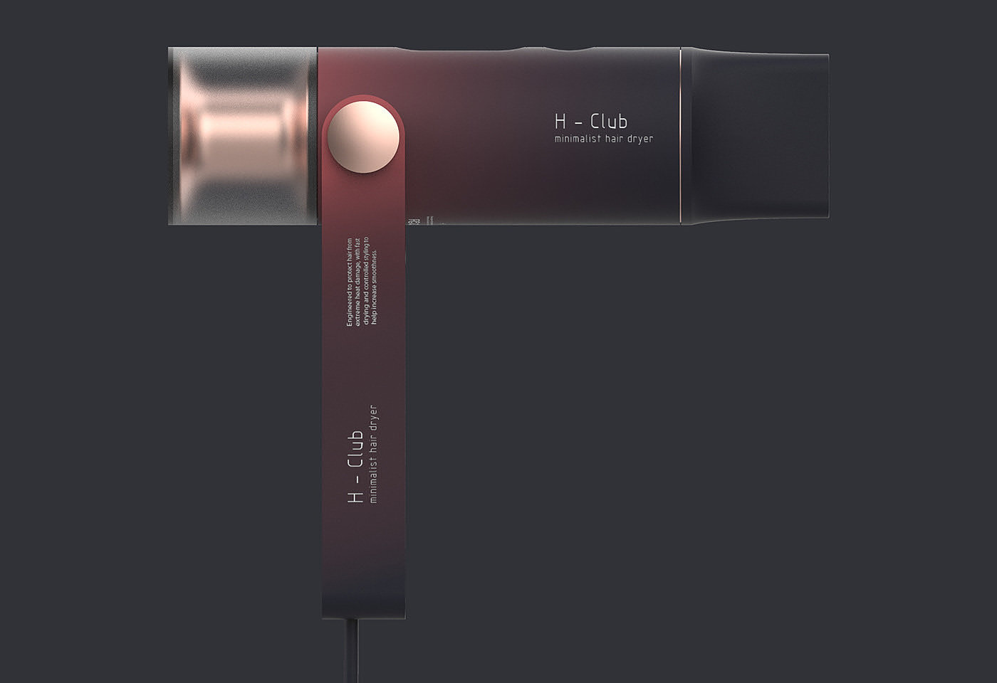 Sense of quality，fold，hair drier，