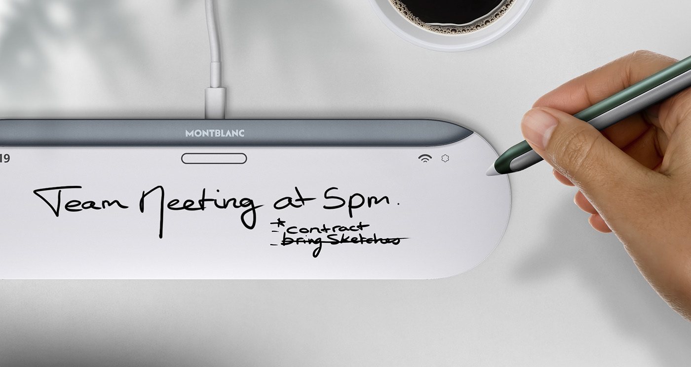 Stylus ，Montblanc，conceptual design，