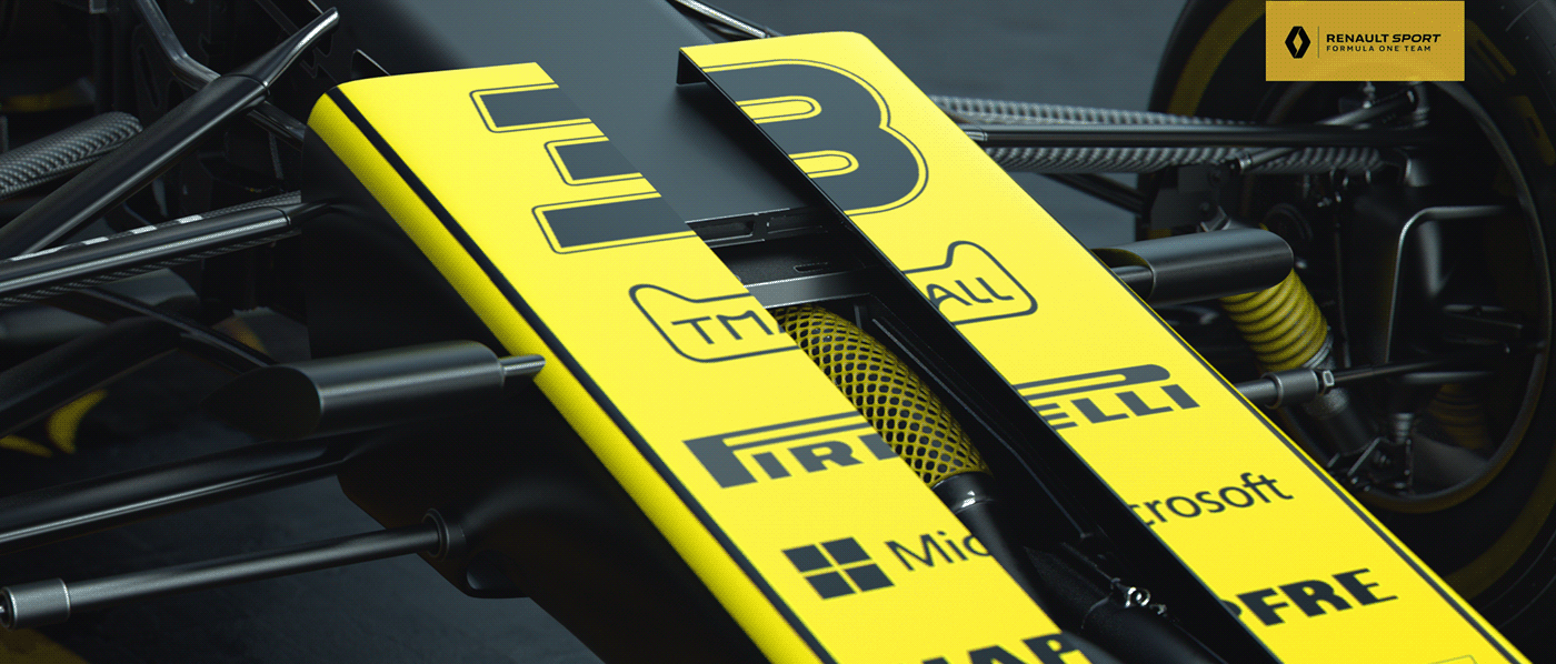 Renault r.s.18，French car，Formula one team，racing，