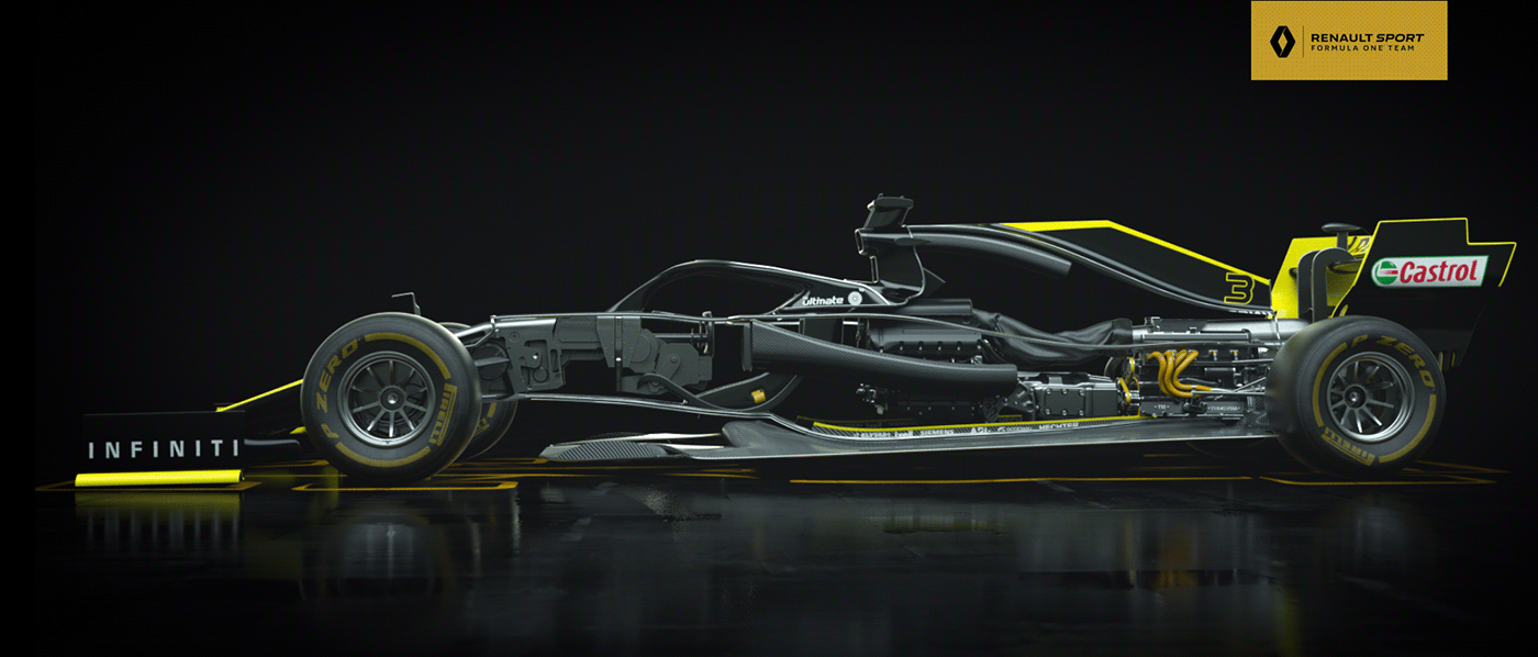 Renault r.s.18，French car，Formula one team，racing，