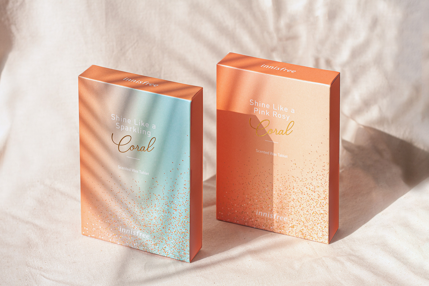 innisfree，Incense collector，Coral Edition，packing，