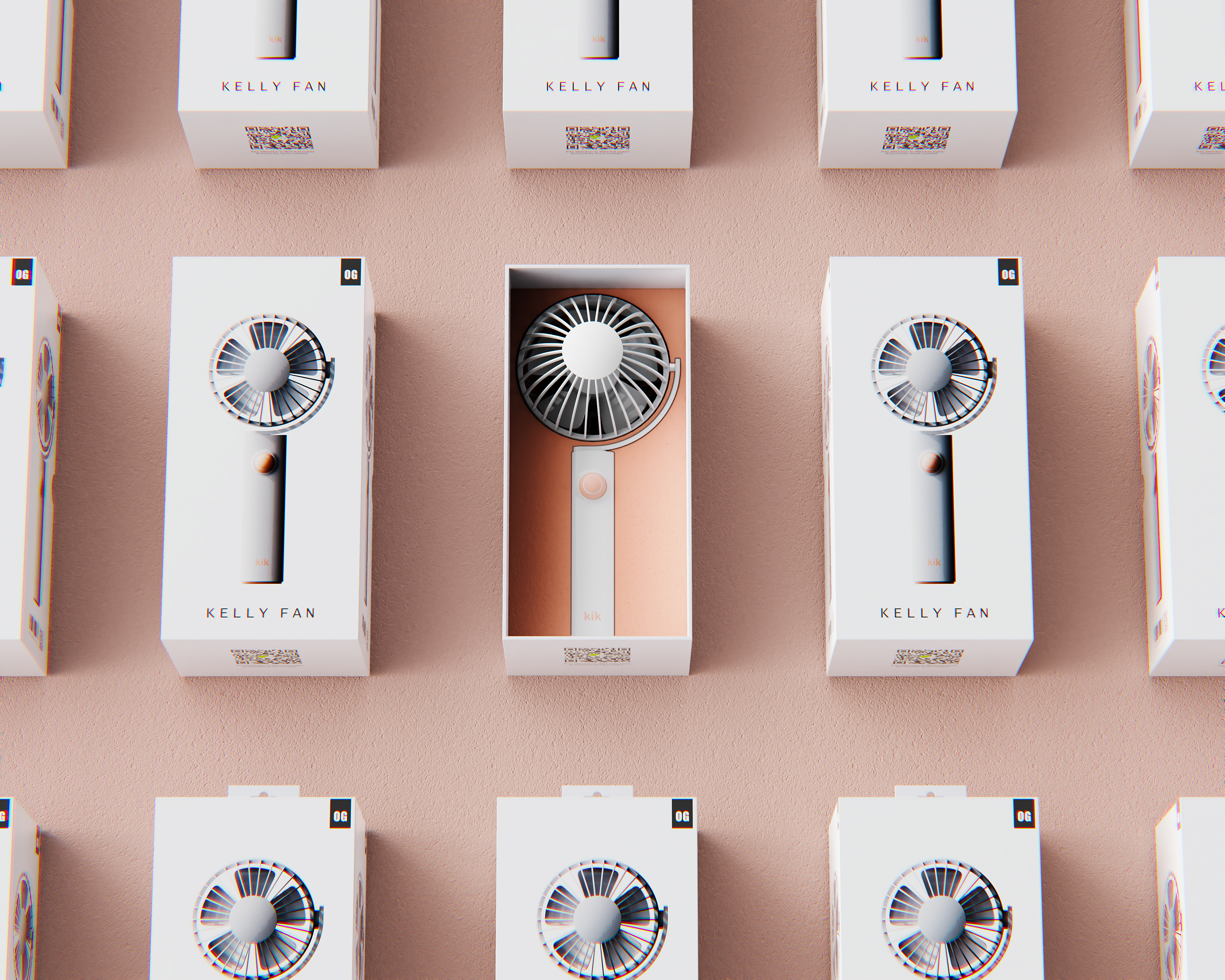 industrial design，Product modeling design，Fan appearance design，Simple design，Minimalist design ，Small fan，