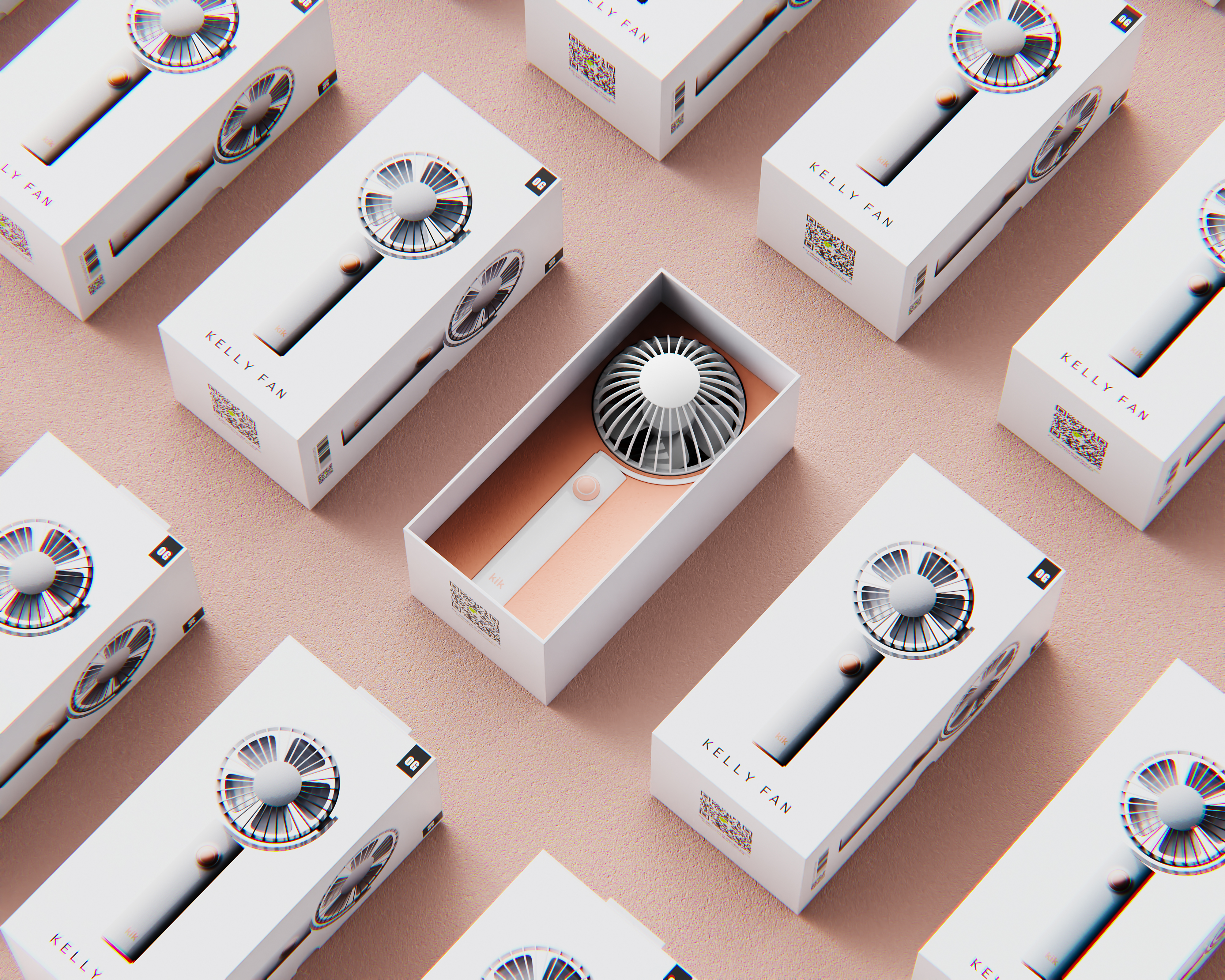 industrial design，Product modeling design，Fan appearance design，Simple design，Minimalist design ，Small fan，