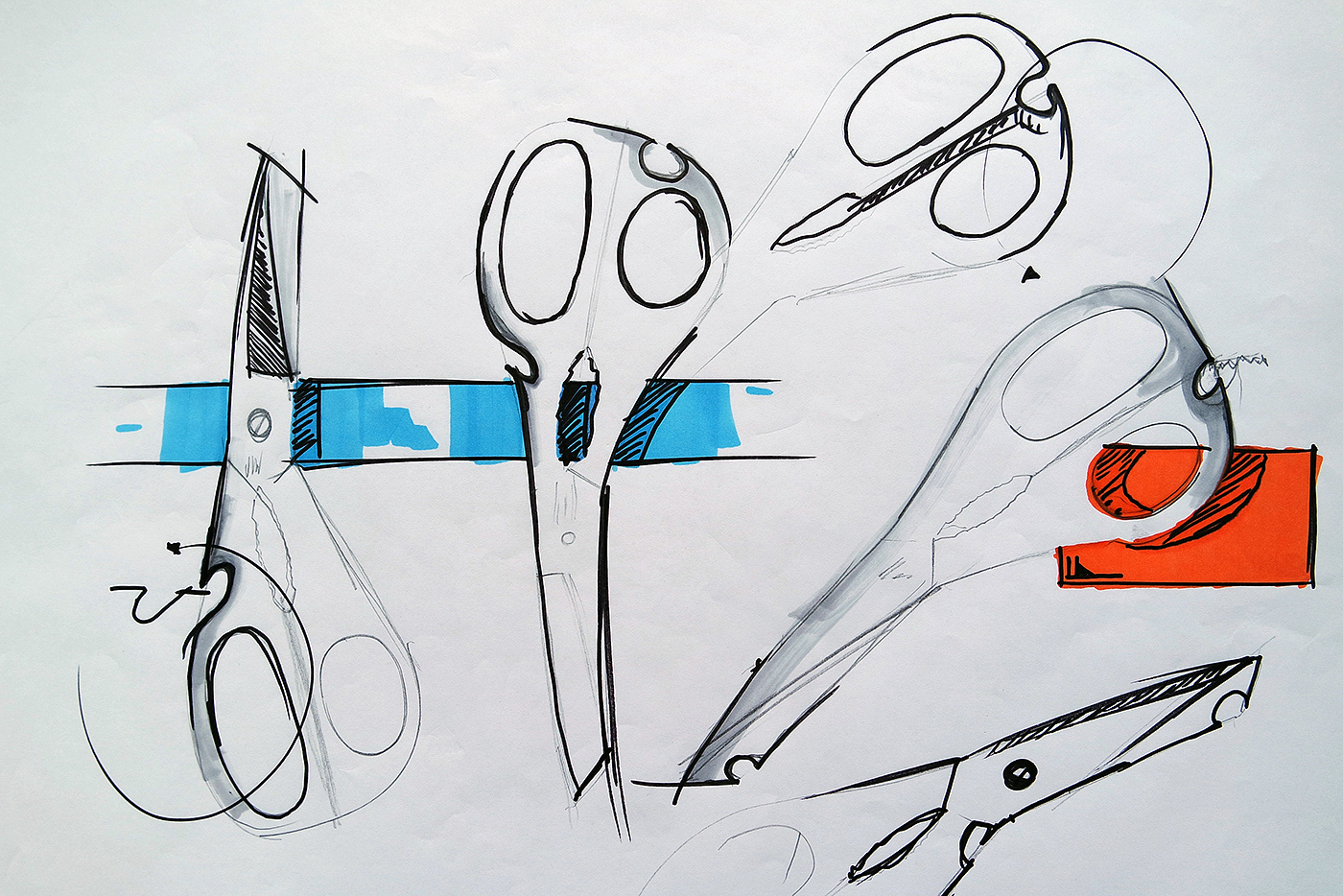 kitchen，scissors，Design，originality，tool，