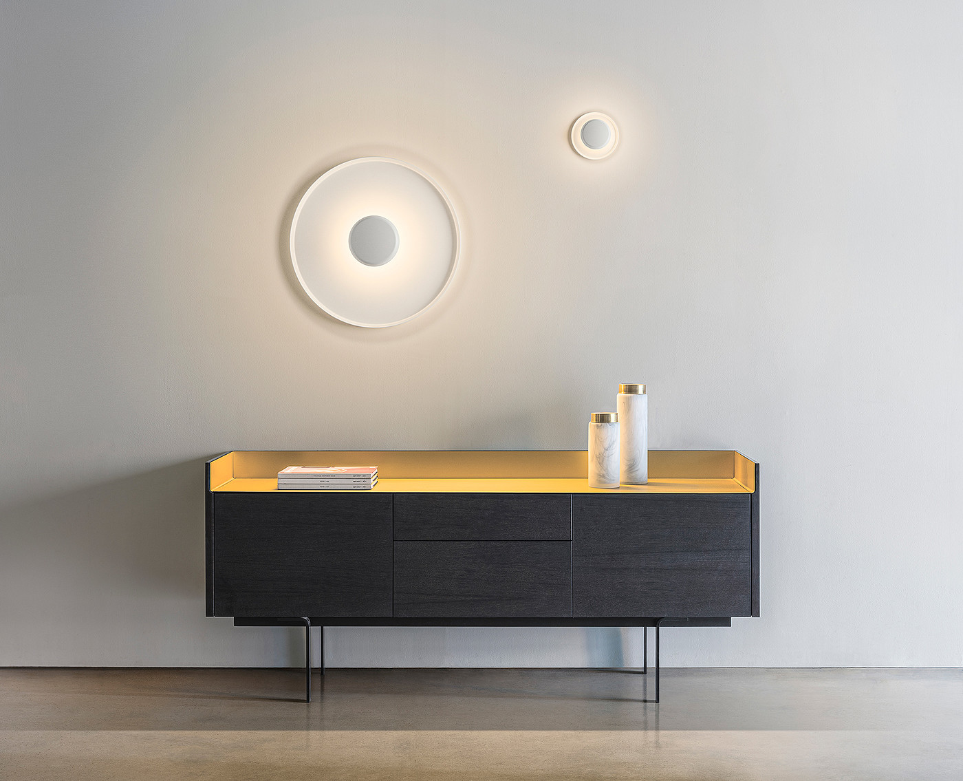 RAMOS BASSOLS，Top by VIBIA，lighting，Lighting，top light，Wall lamp，Aluminium，Simplicity，