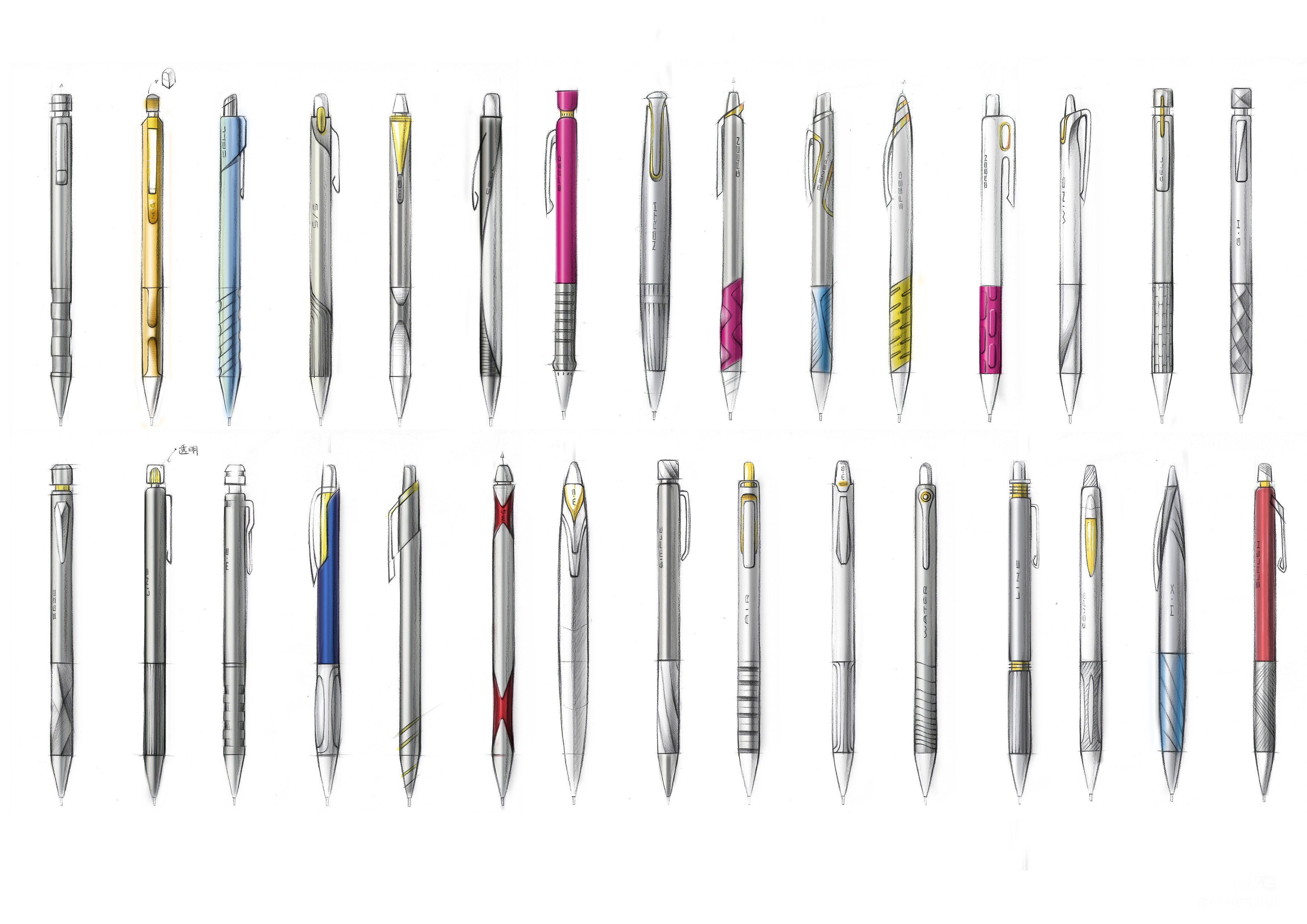 Roller ball pen，Stationery，