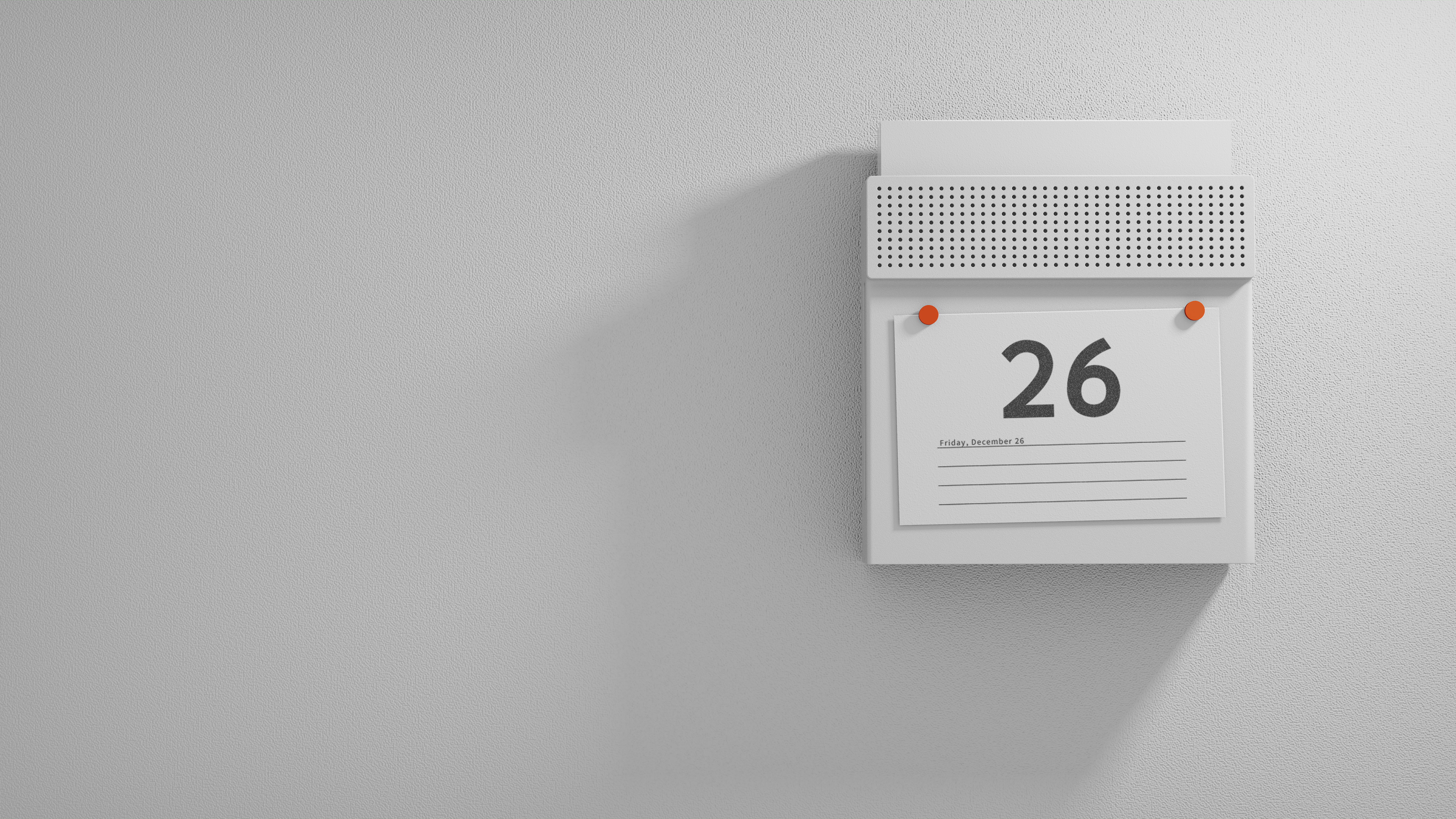 Spade design，calendar，Print，Clock，Note，