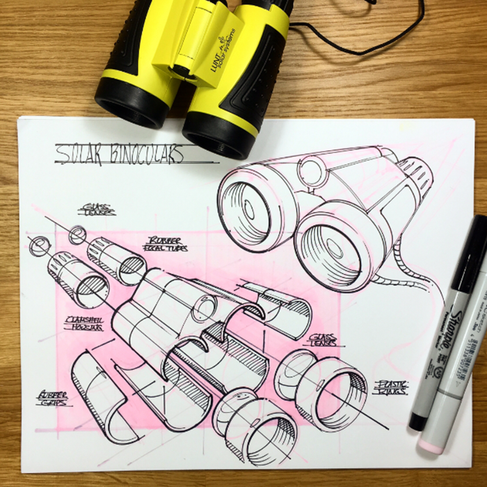 relaxed，Hand drawn，industrial design，sketch，