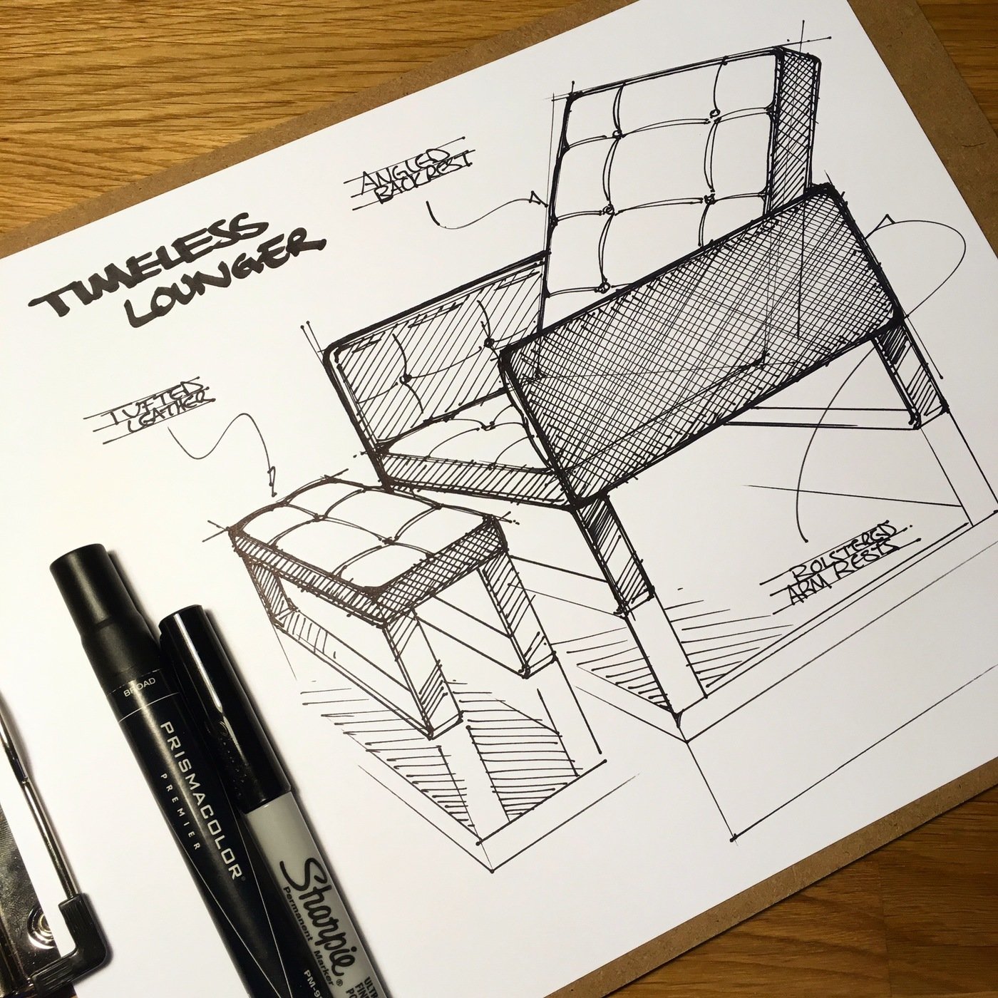 relaxed，Hand drawn，industrial design，sketch，