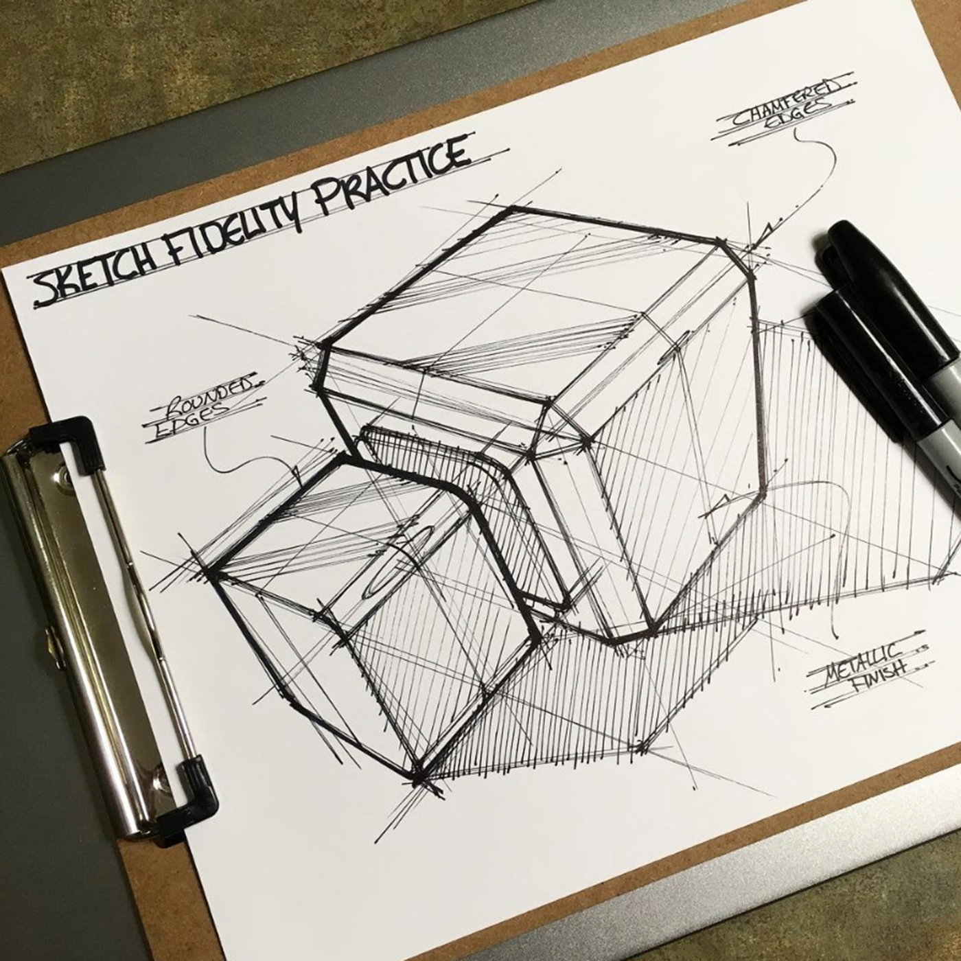 relaxed，Hand drawn，industrial design，sketch，