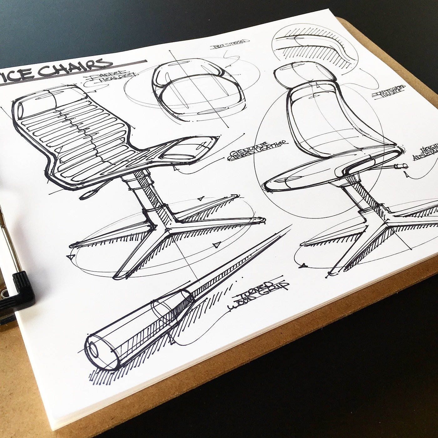 relaxed，Hand drawn，industrial design，sketch，