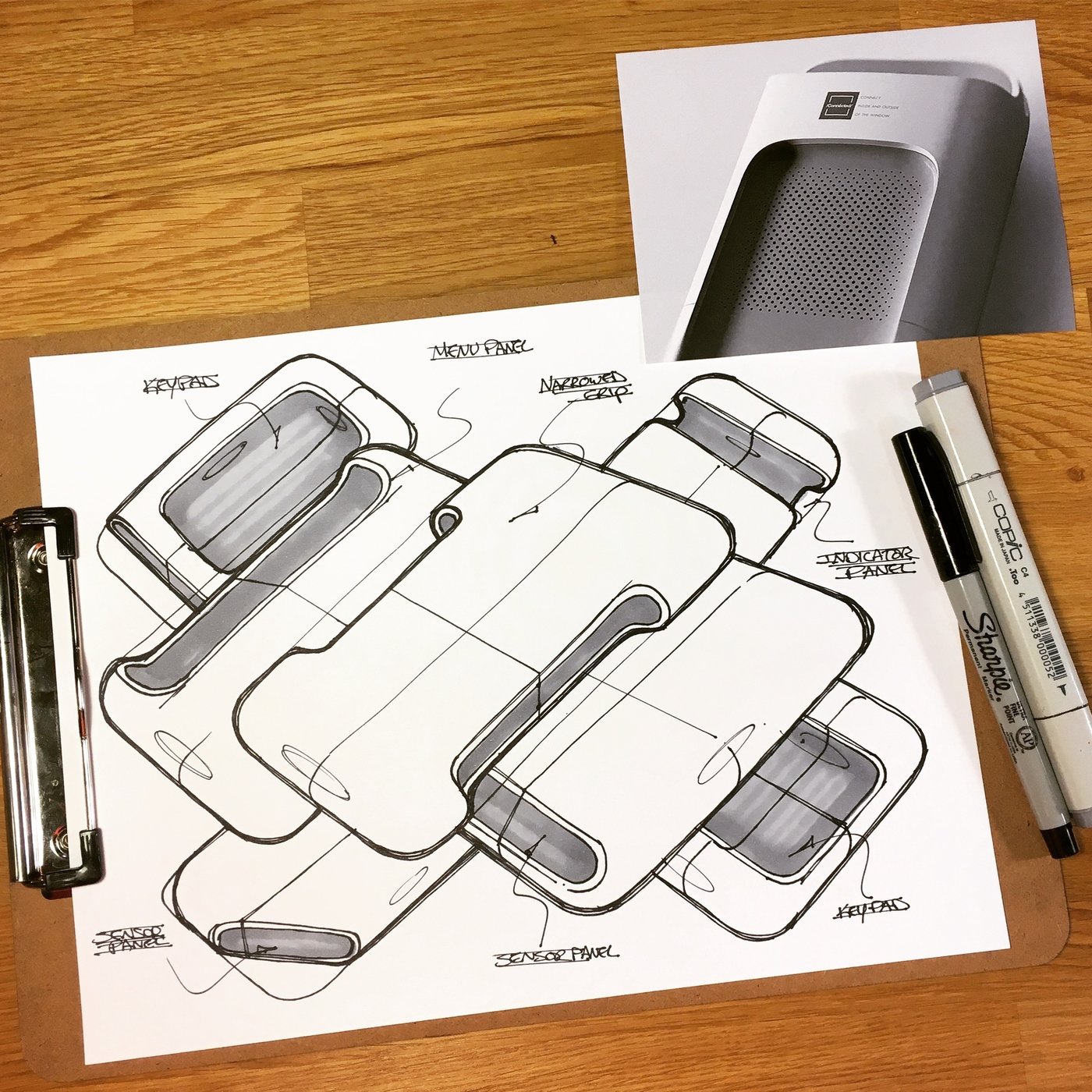 relaxed，Hand drawn，industrial design，sketch，