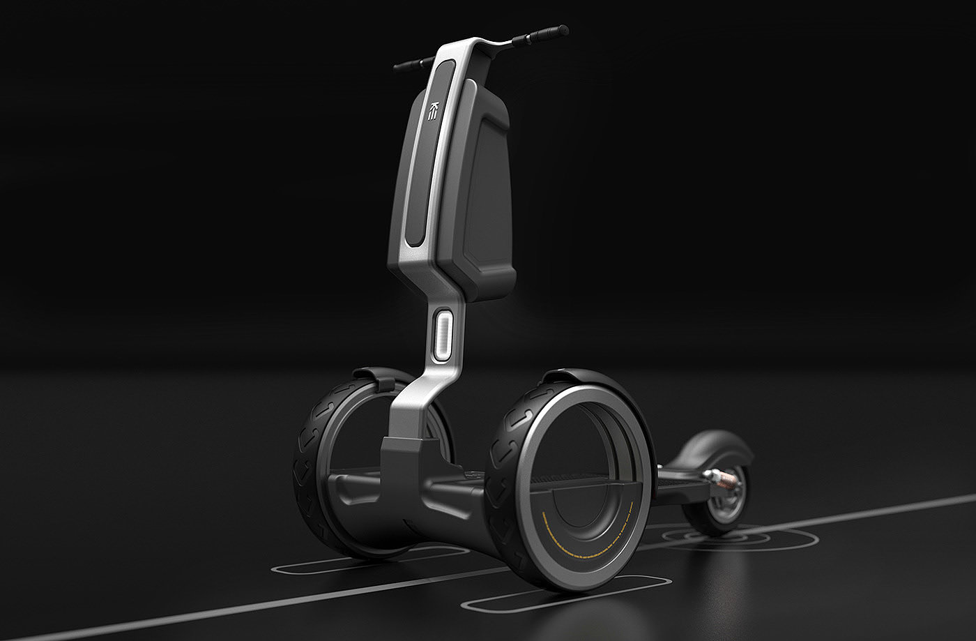 Electric bicycle，Scooter，take a walk，outdoor activities，Render，