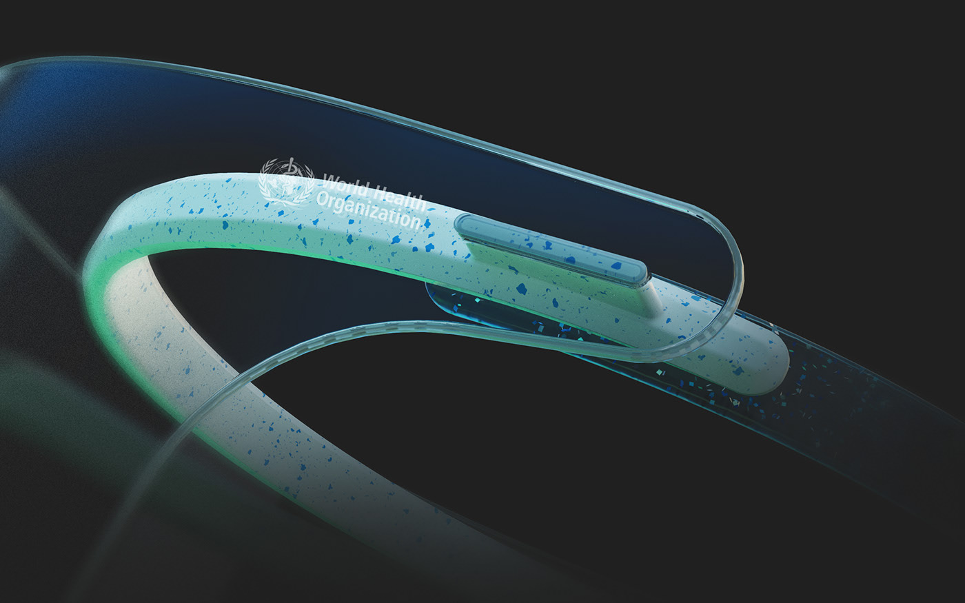 face shield，environment protection，Recycling bottle，