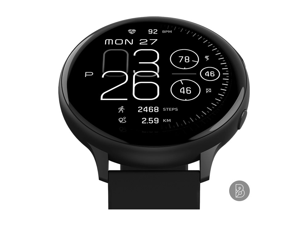 Interaction design，Interface design，digital watch，UI settings，