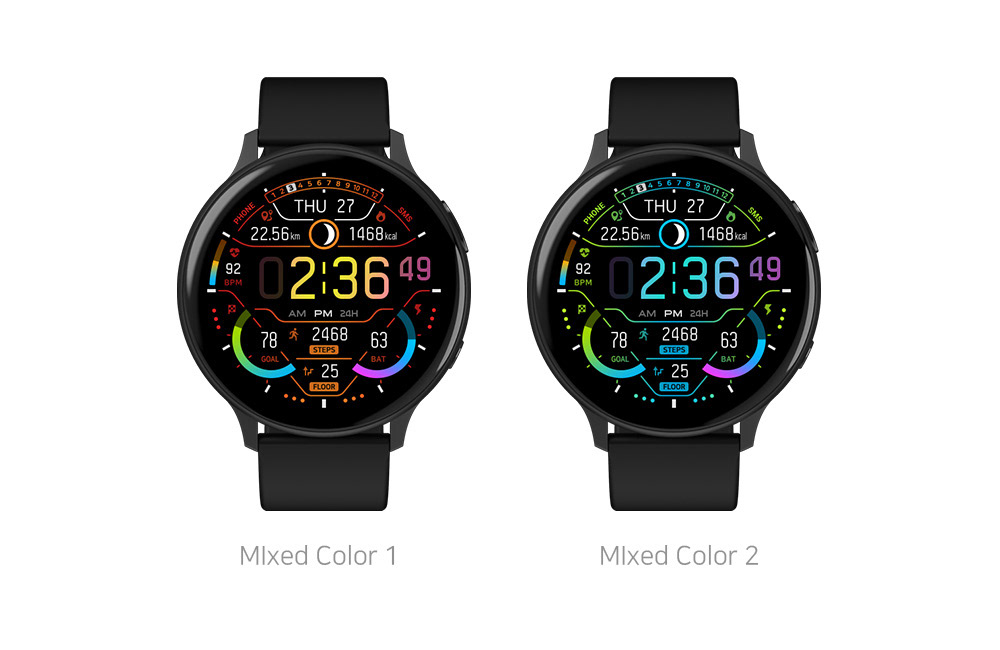 Interaction design，Interface design，digital watch，UI settings，