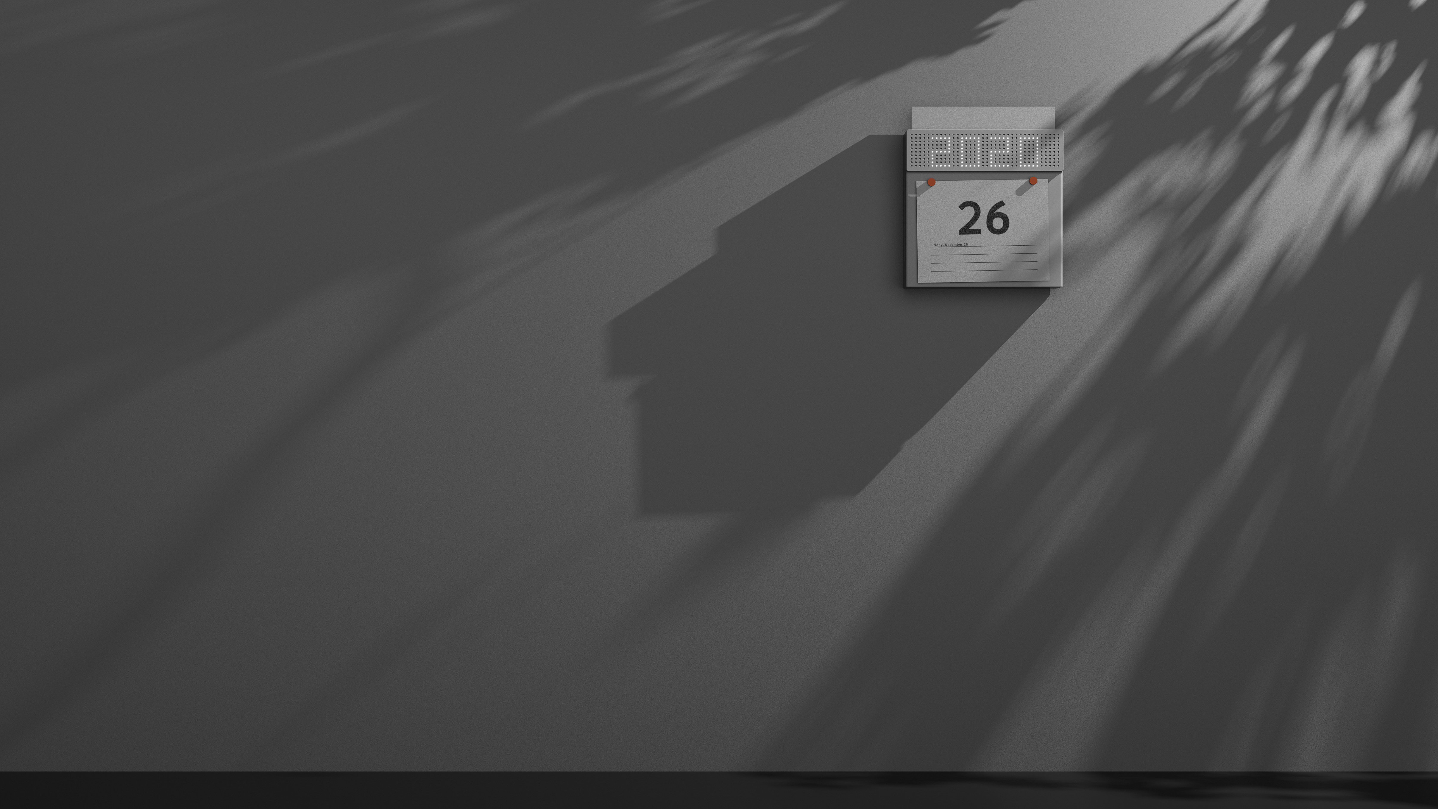 Spade design，calendar，Print，Clock，Note，