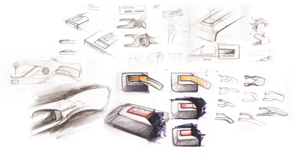 product design，industrial design，Sewing machine，Small，convenient，