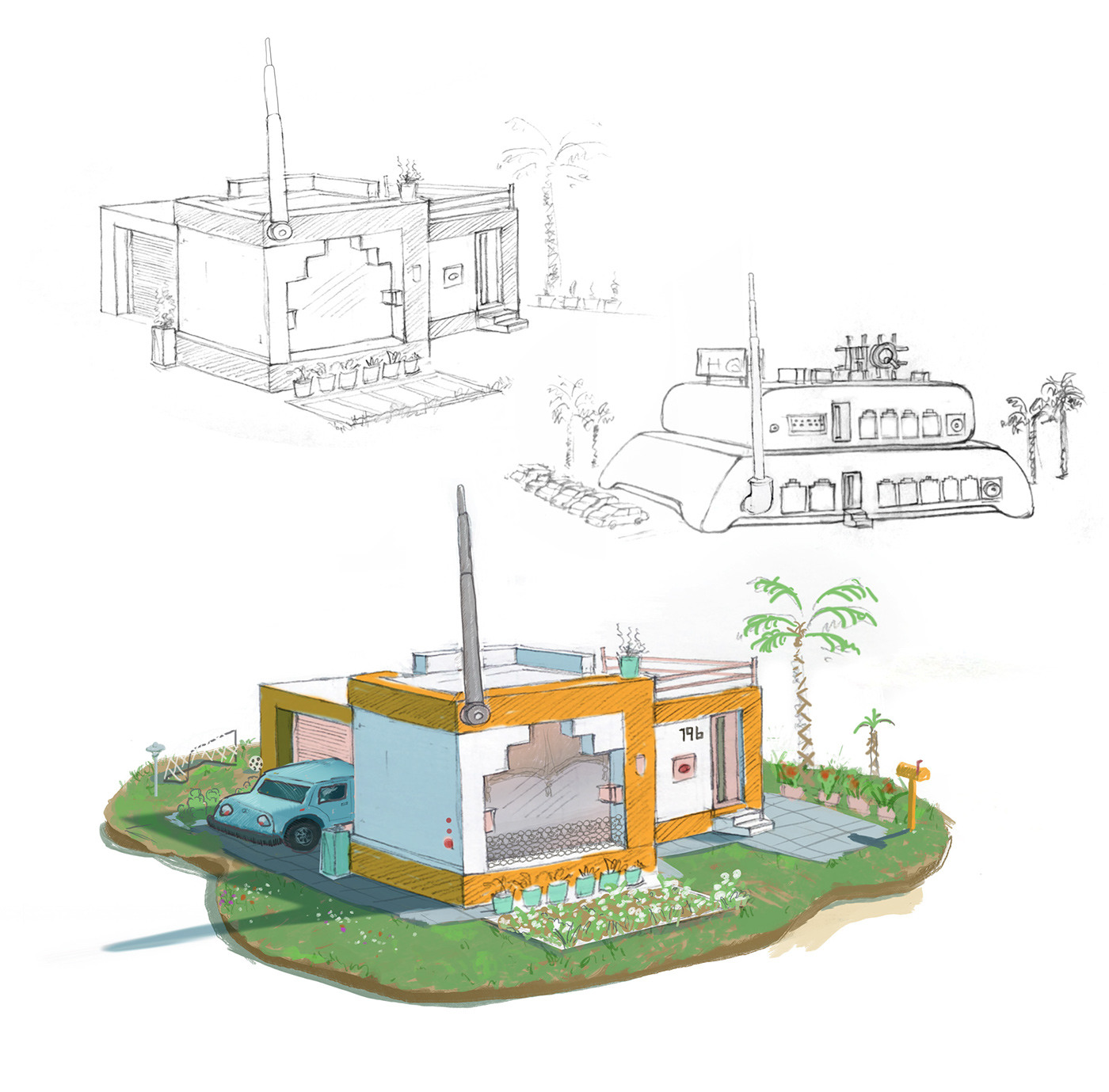 wifi，house，Design，originality，Architecture，