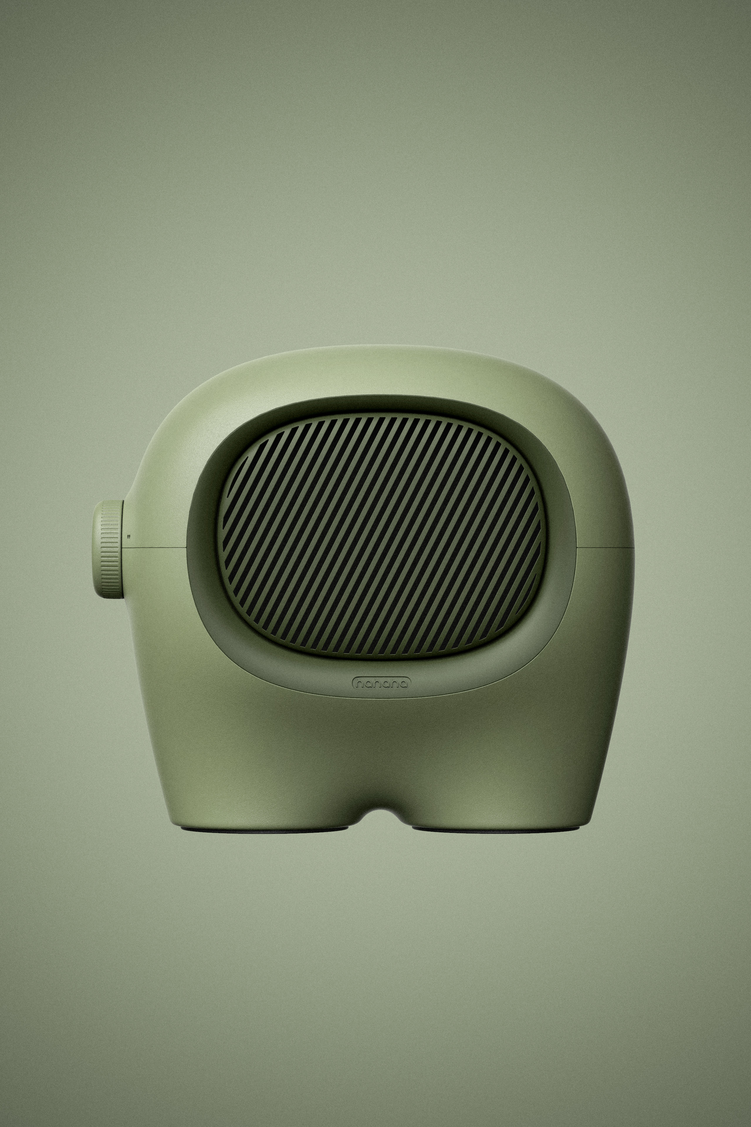 Air heater，green，keyshot，