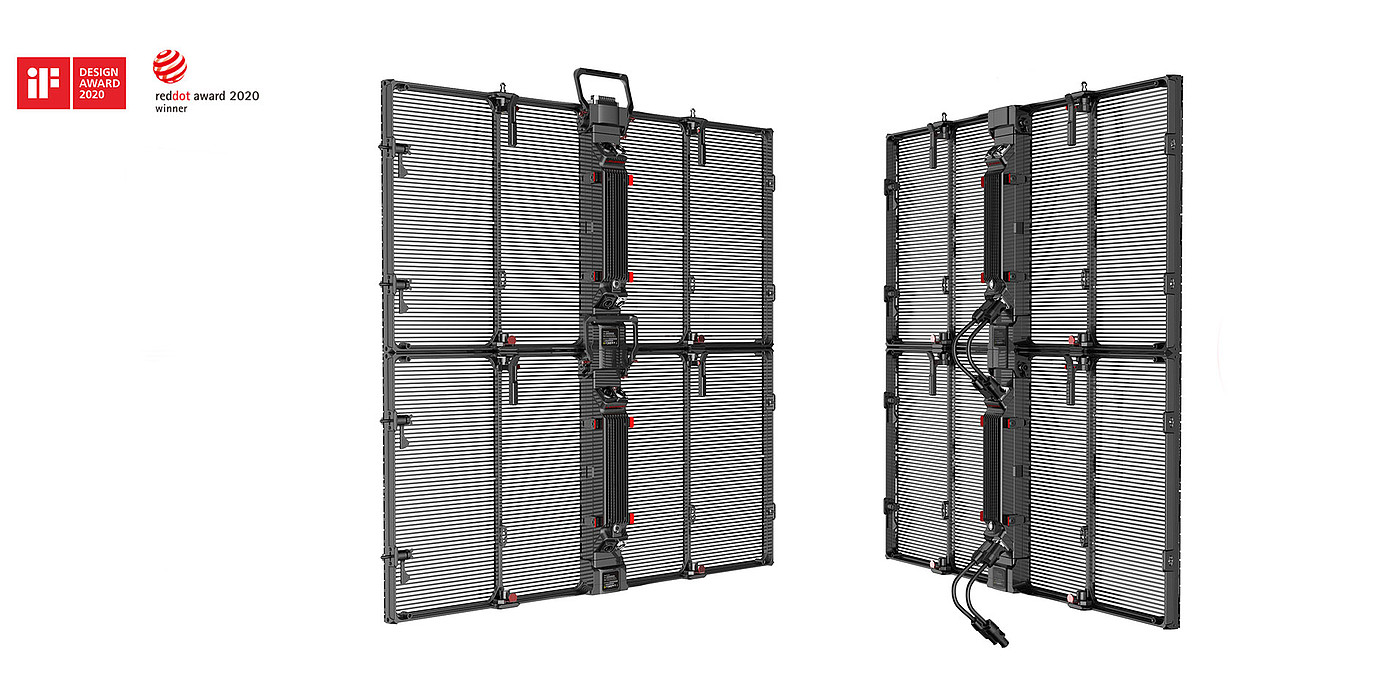 Led transparent screen，