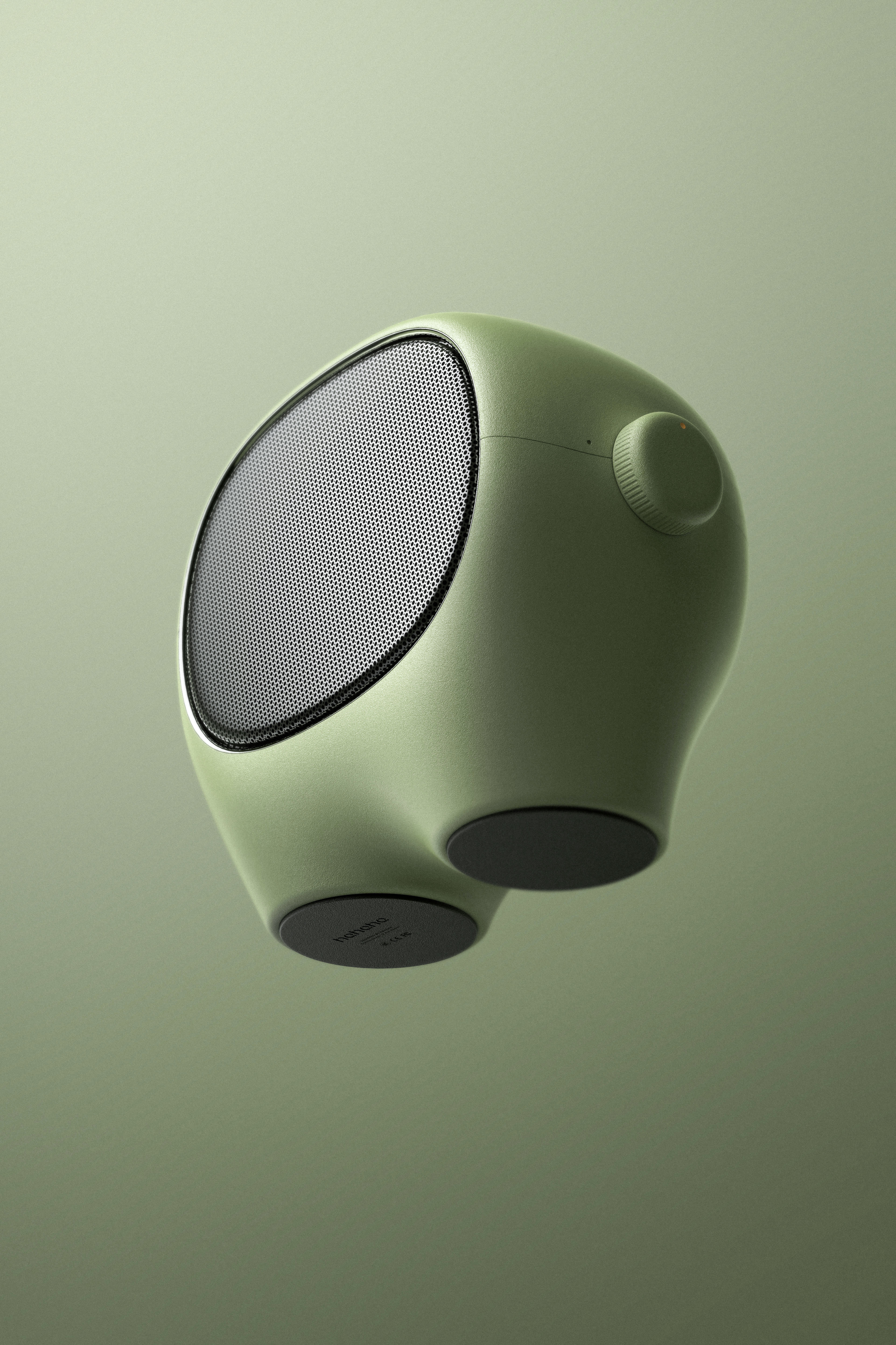 Air heater，green，keyshot，