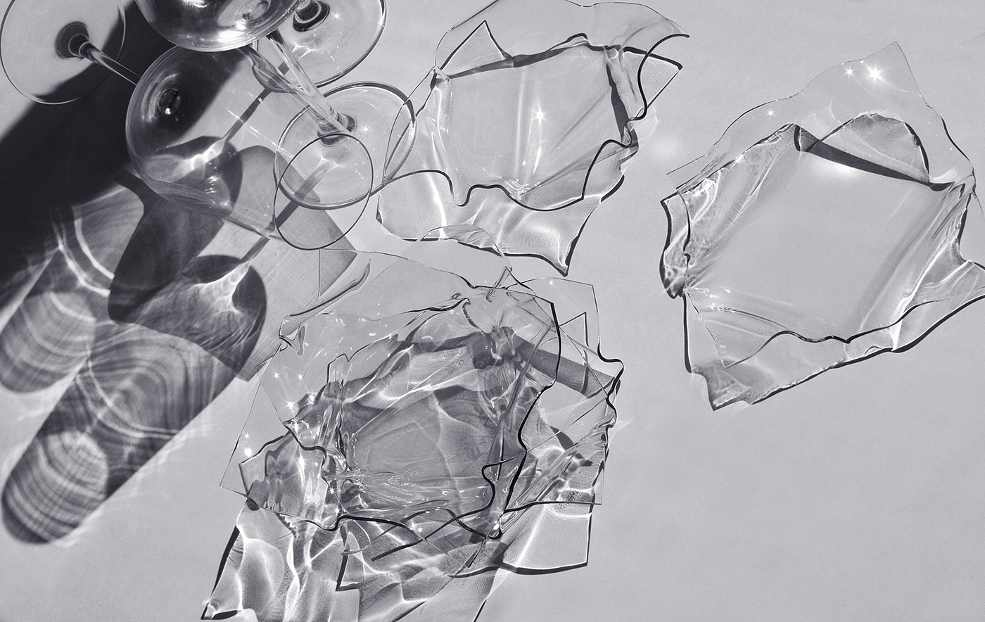 tableware，Disc，Japanese craft，transparent，