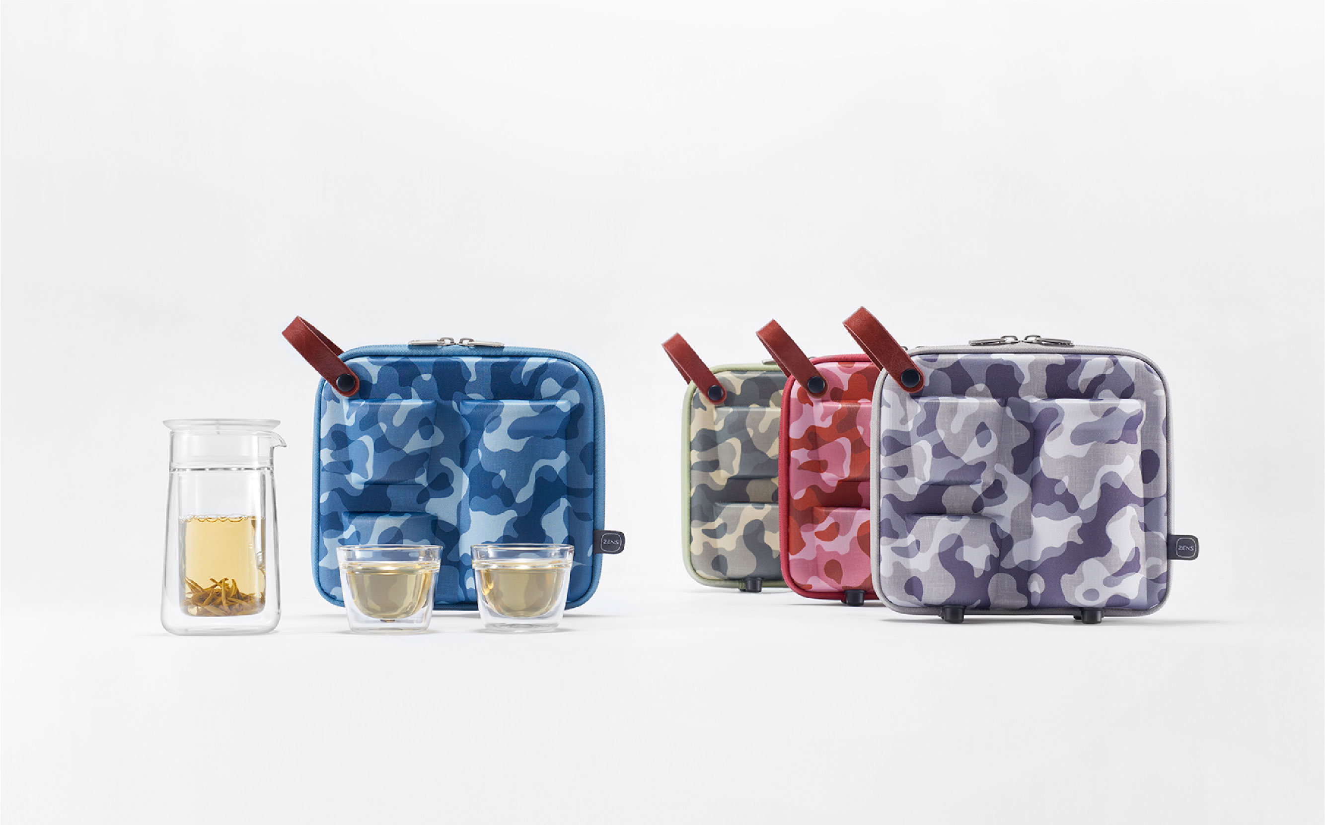 Beijing Forbidden City Culture，Thousands of miles of rivers and mountains，Original design products，travel kit ，Portable travel tea set，