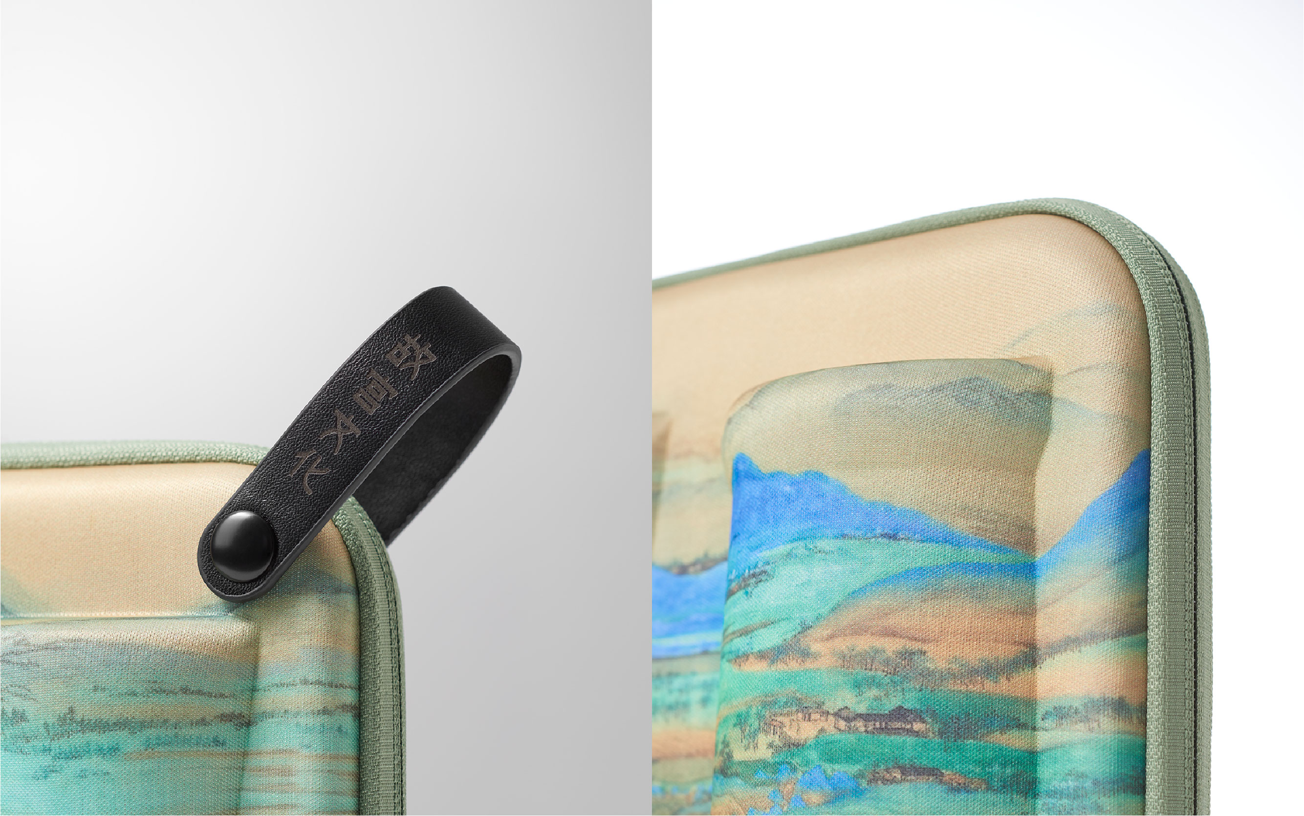 Beijing Forbidden City Culture，Thousands of miles of rivers and mountains，Original design products，travel kit ，Portable travel tea set，