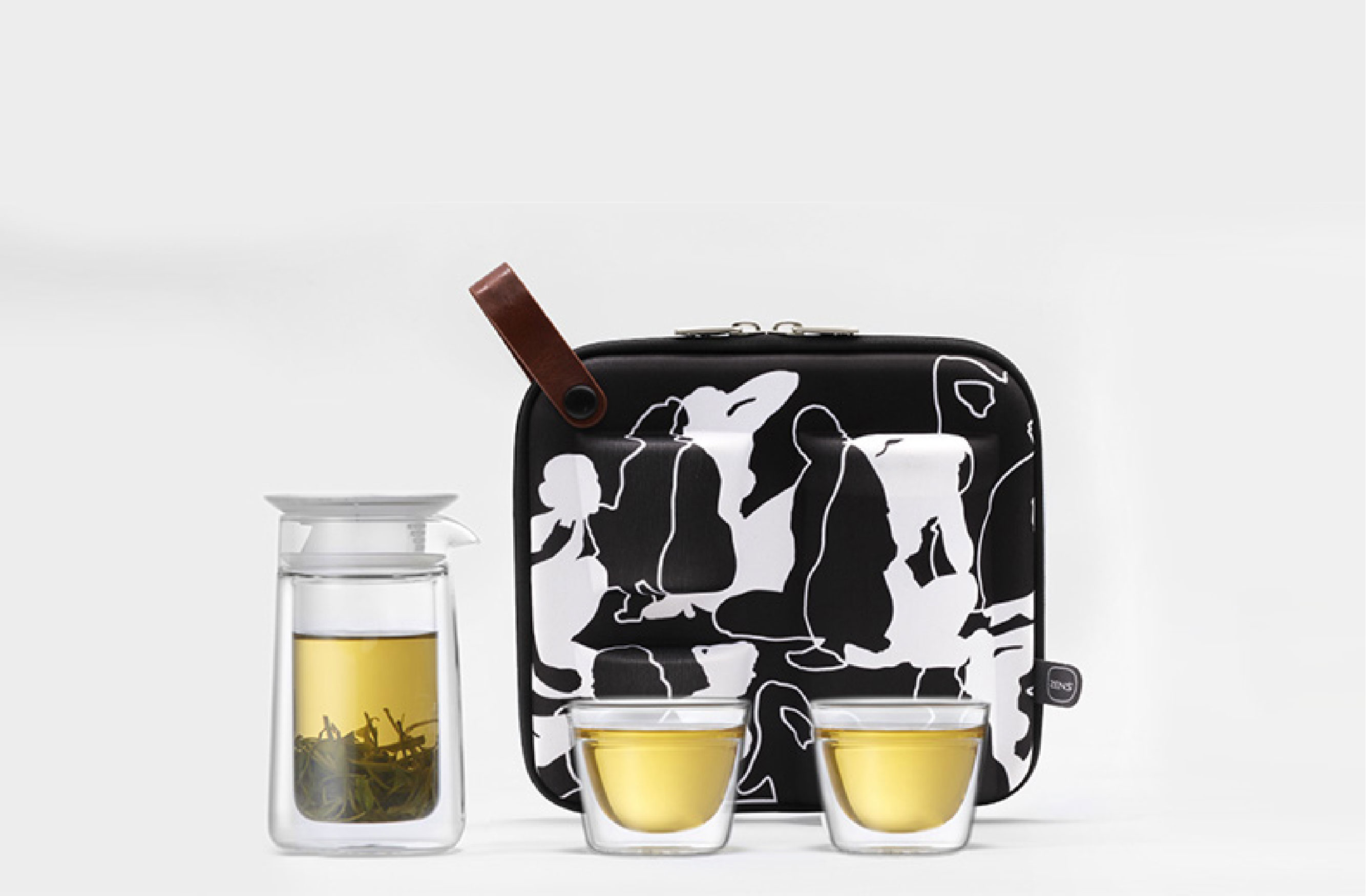 Beijing Forbidden City Culture，Thousands of miles of rivers and mountains，Original design products，travel kit ，Portable travel tea set，