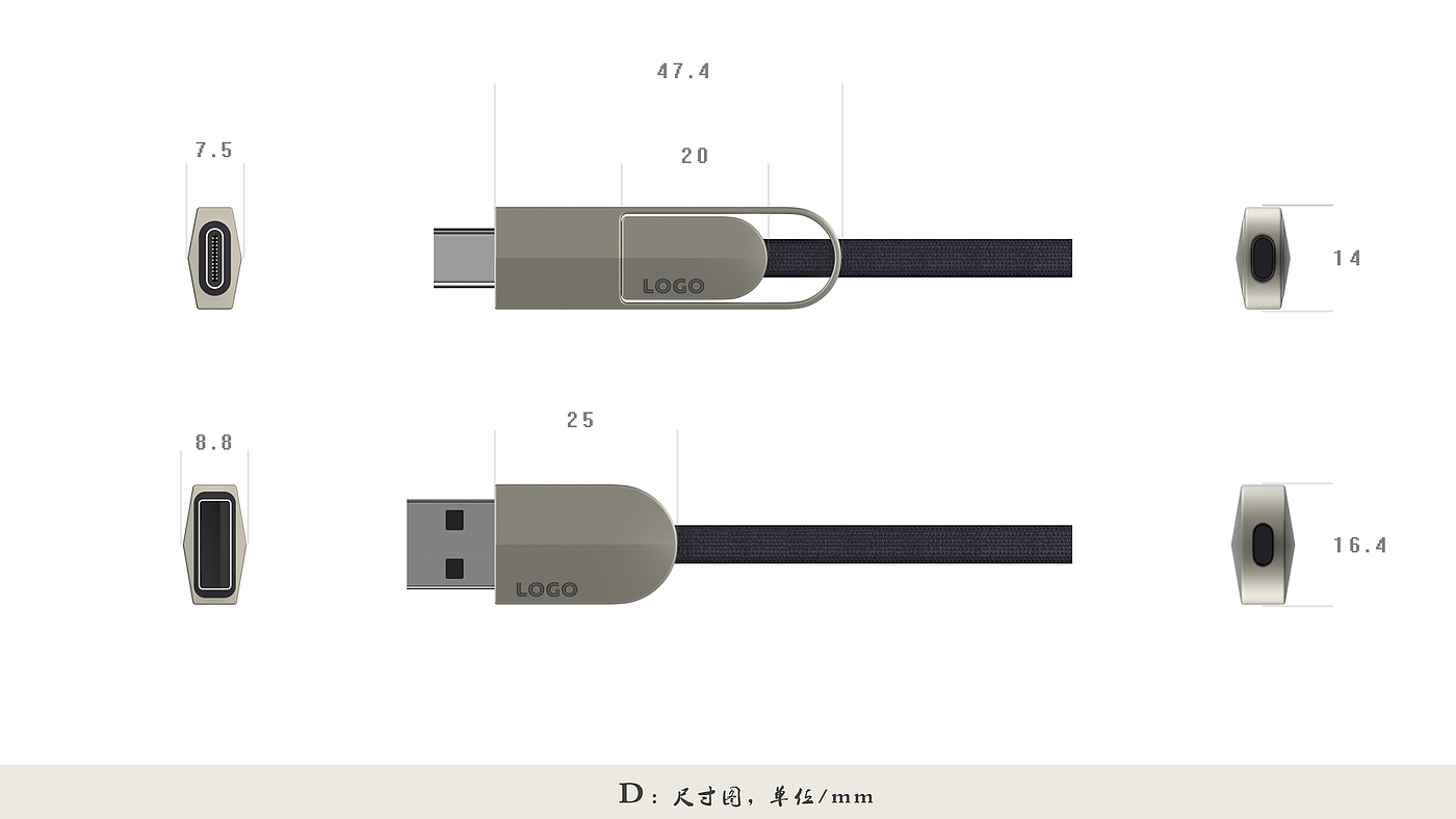 Data cable, multipurpose，