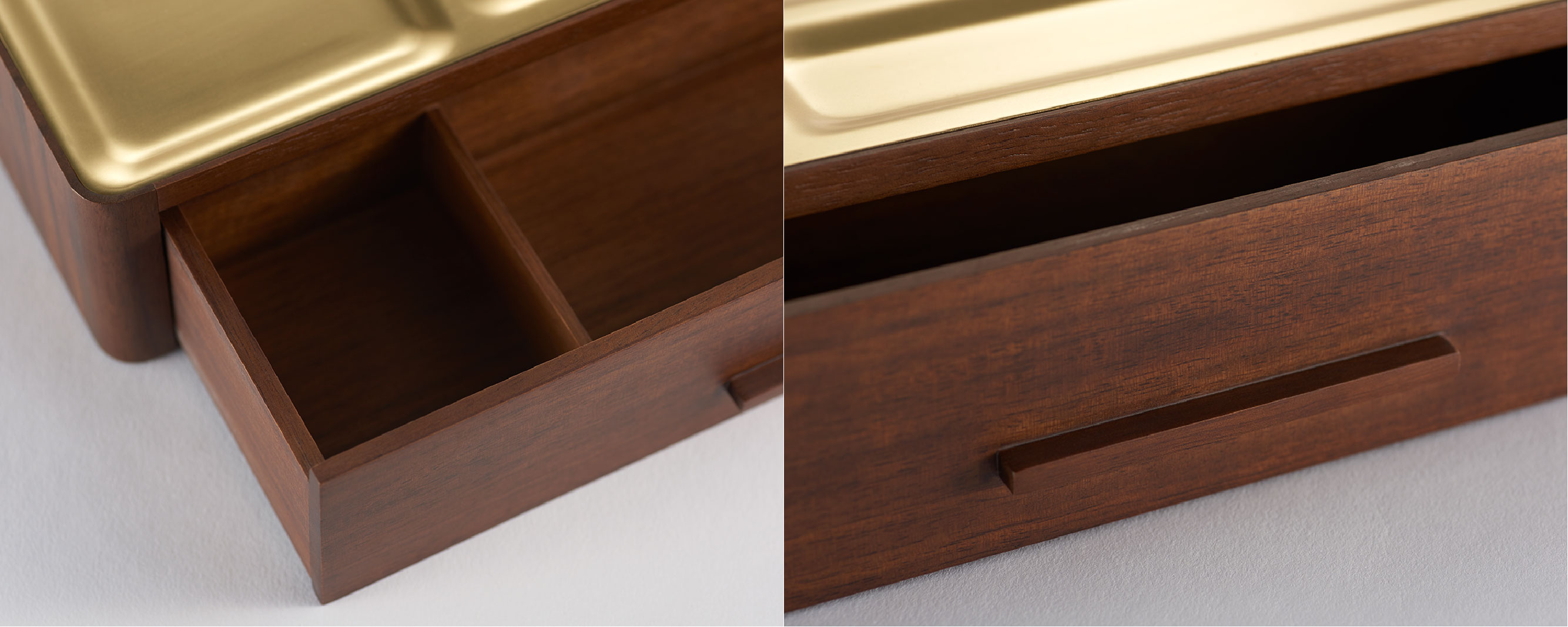 Original cultural and creative design，Desktop fashion storage ornaments，Cultural and creative products，Life aesthetics，Black walnut brass，