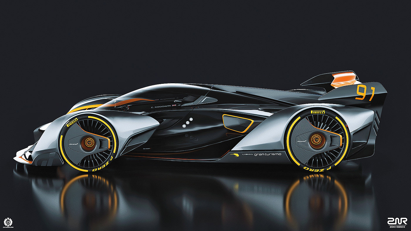 McLaren，racing，Render，