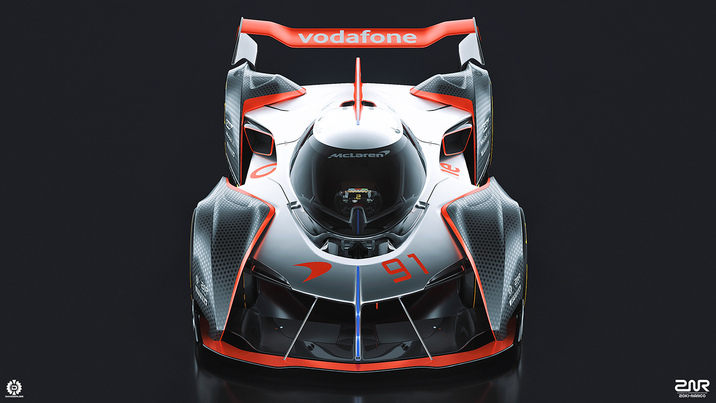 McLaren，racing，Render，