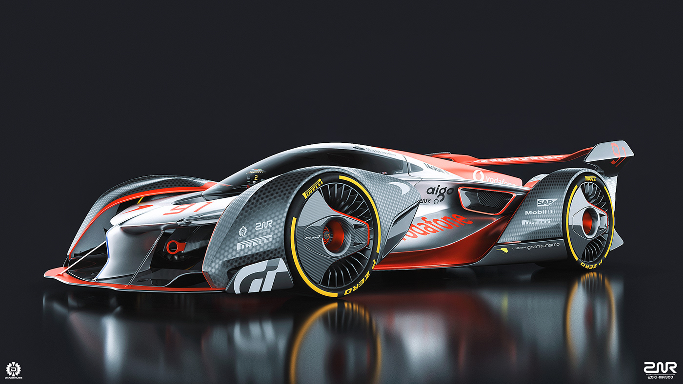McLaren，racing，Render，