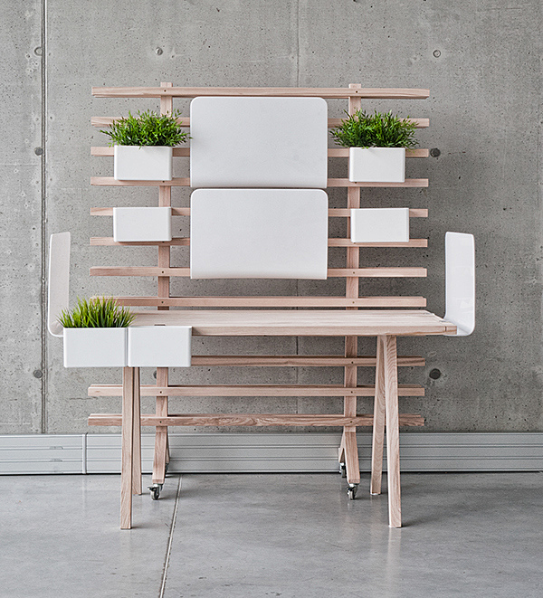 desk，product design，Simplicity，woodiness，