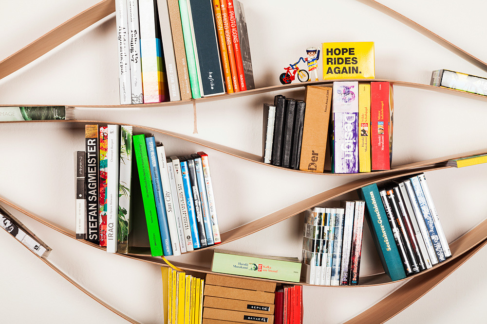 Creative design，product design，bookshelf，woodiness，