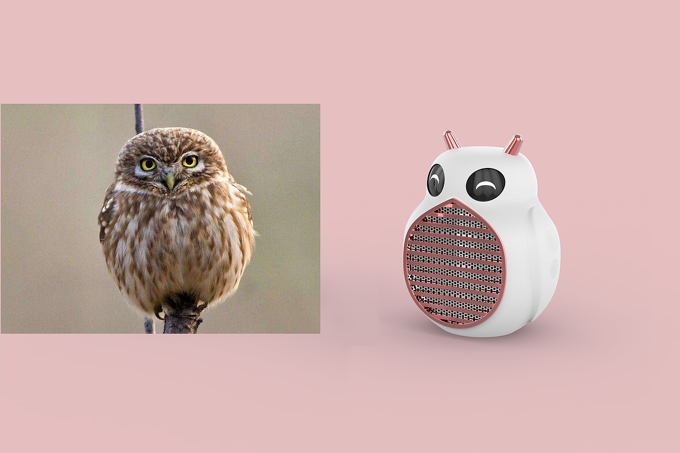 Air heater，Mini，owl，