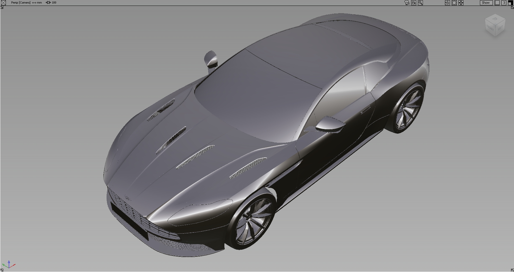 Aston Martin，ASTONMARTIN，Alias，Digital analog，three-dimensional，