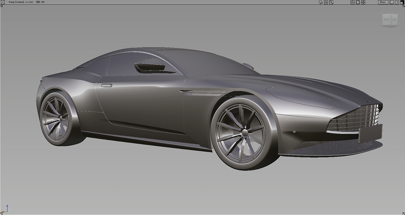 Aston Martin，ASTONMARTIN，Alias，Digital analog，three-dimensional，