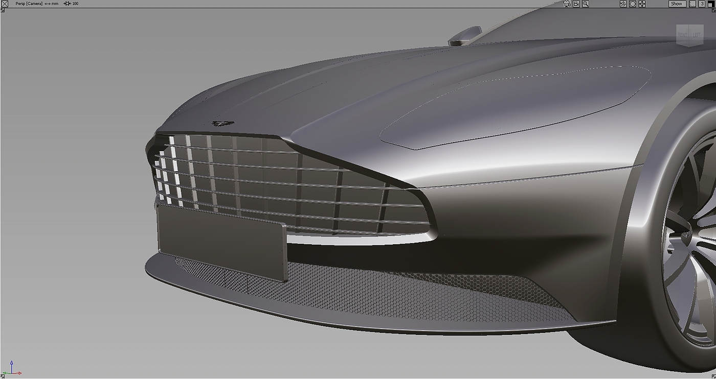 Aston Martin，ASTONMARTIN，Alias，Digital analog，three-dimensional，