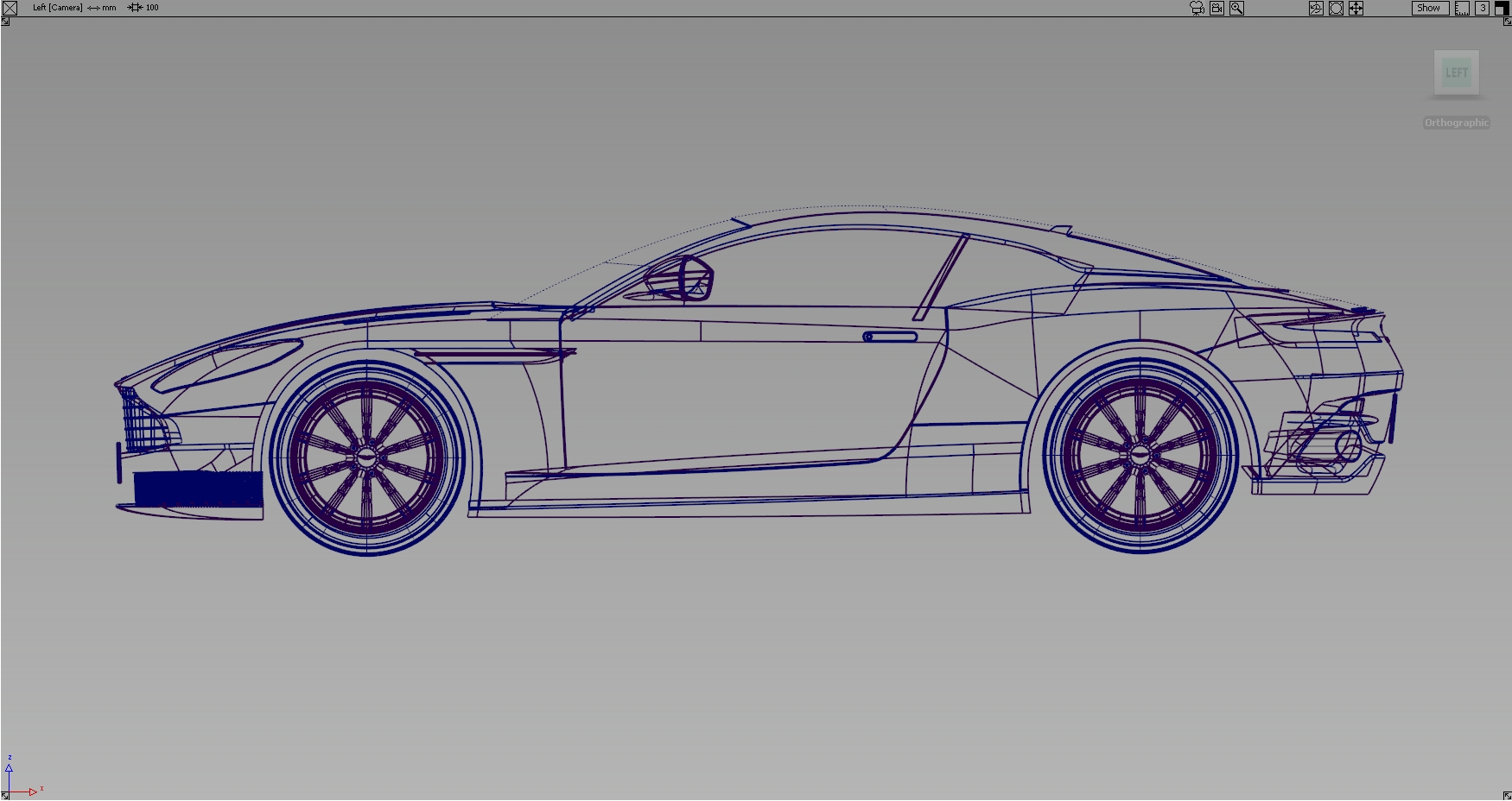 Aston Martin，ASTONMARTIN，Alias，Digital analog，three-dimensional，