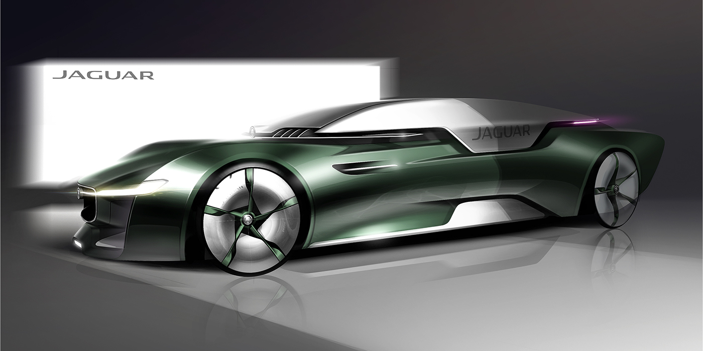 Sports car，Hand drawn，effect，product design，industrial design，
