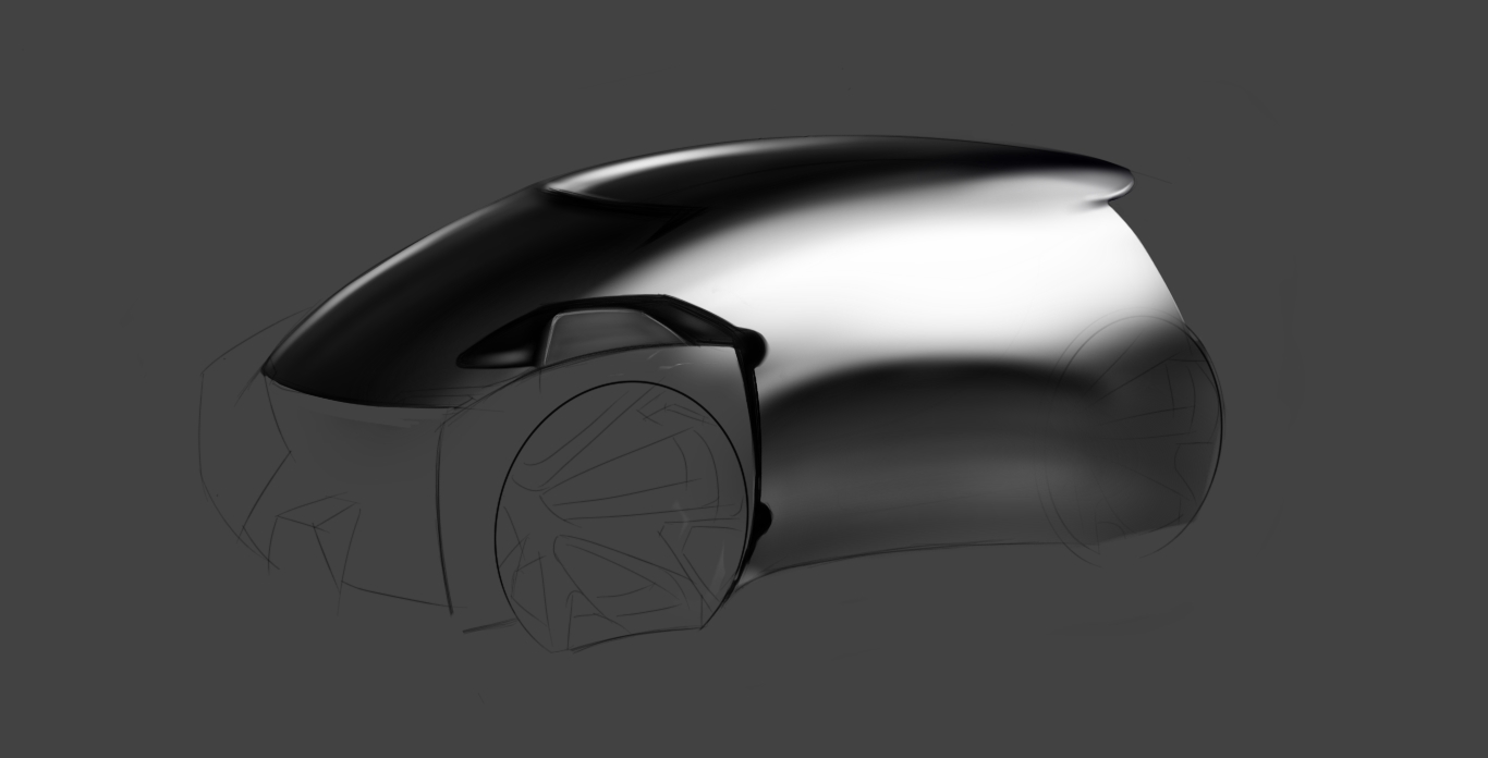 Yunshang - digital board car hand drawn，