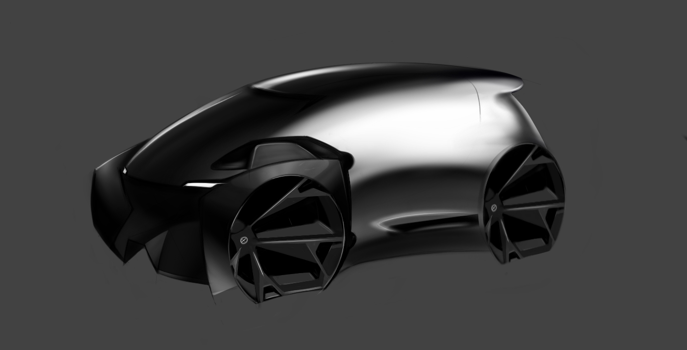 Yunshang - digital board car hand drawn，